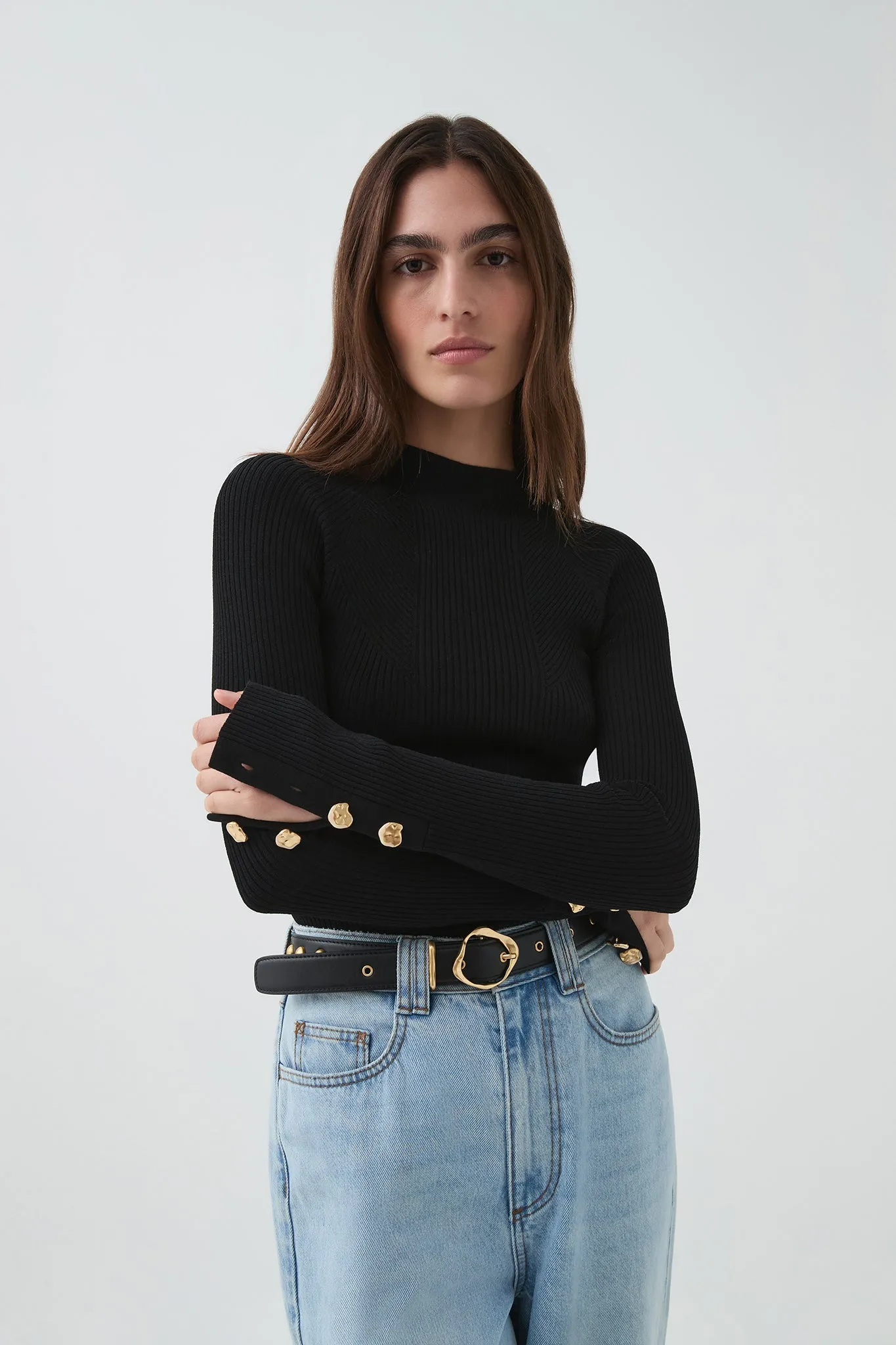 Moonlight Knit Top sold by Aje