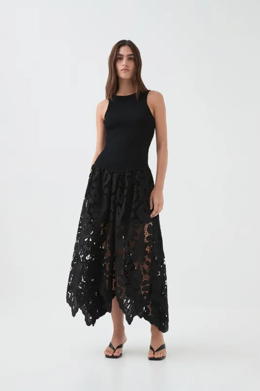 Atlas Knit Midi Dress sold by Aje