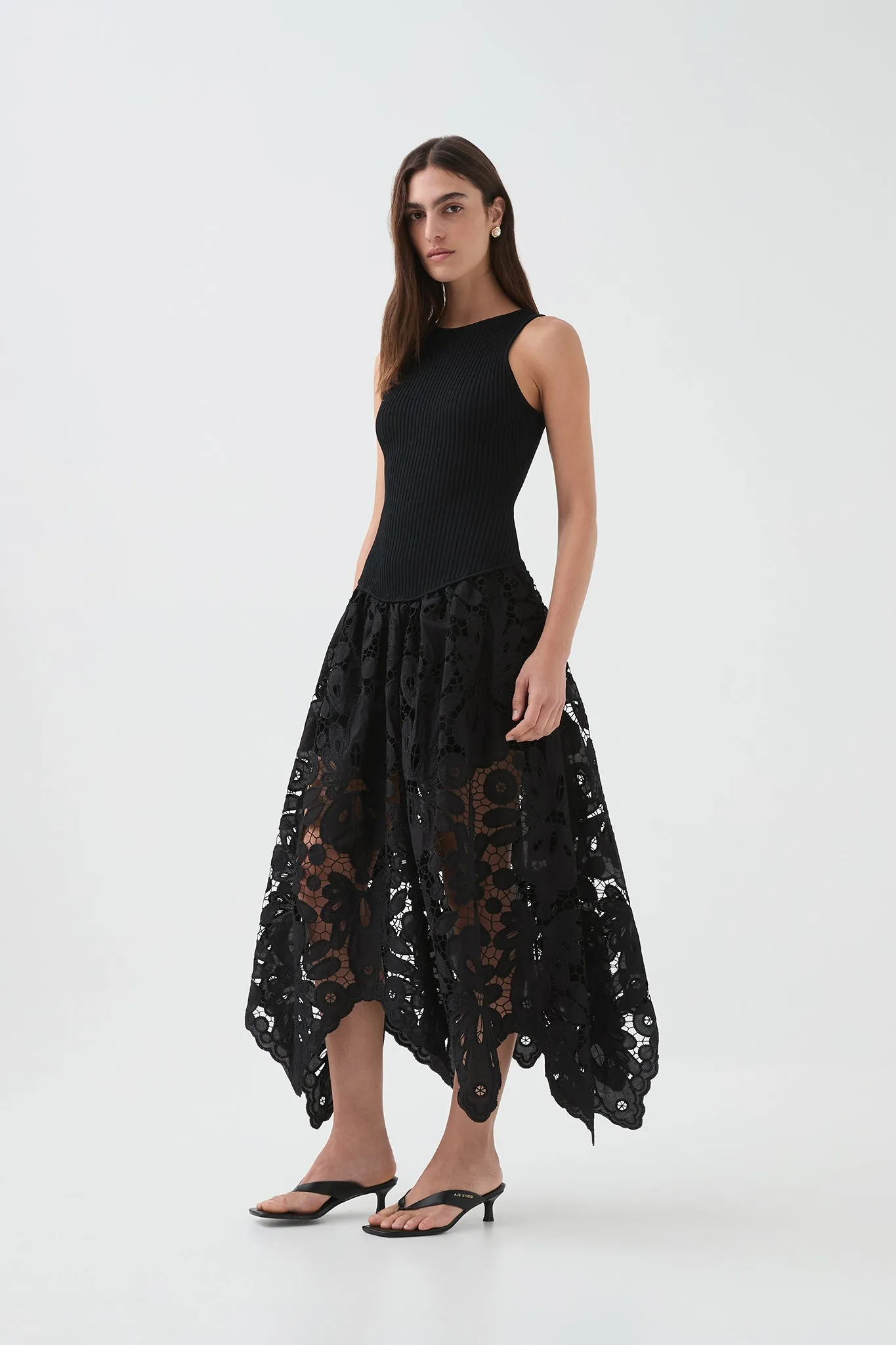 Atlas Knit Midi Dress sold by Aje product image thumbnail 5