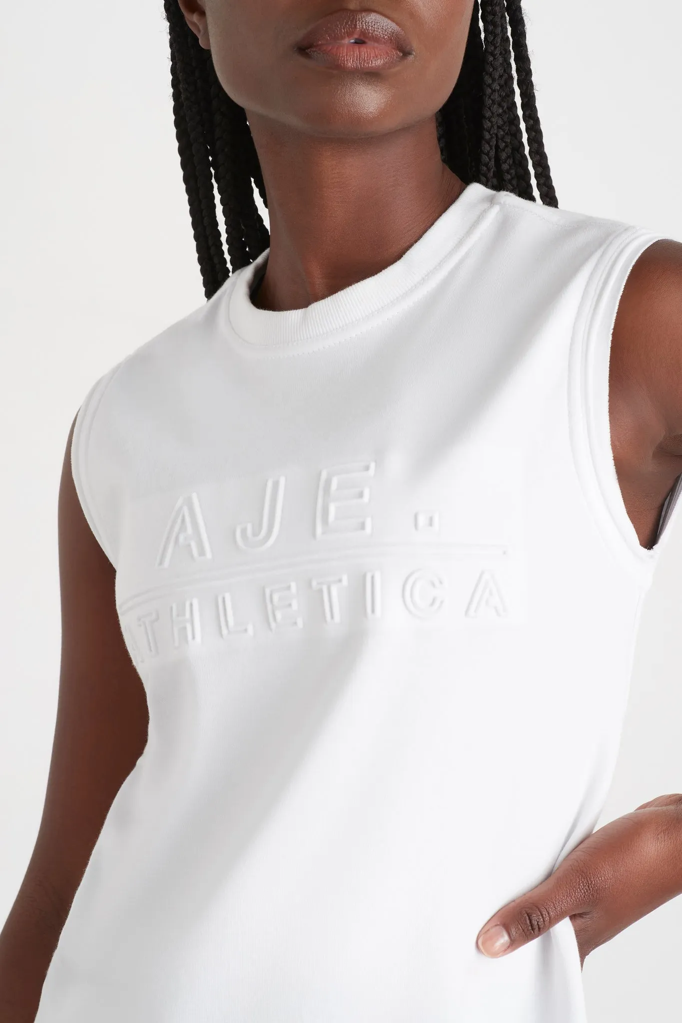 Embossed Classic Logo Tank 101 sold by Aje product image thumbnail 4