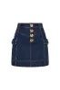 Genesis Denim Mini Skirt sold by Aje