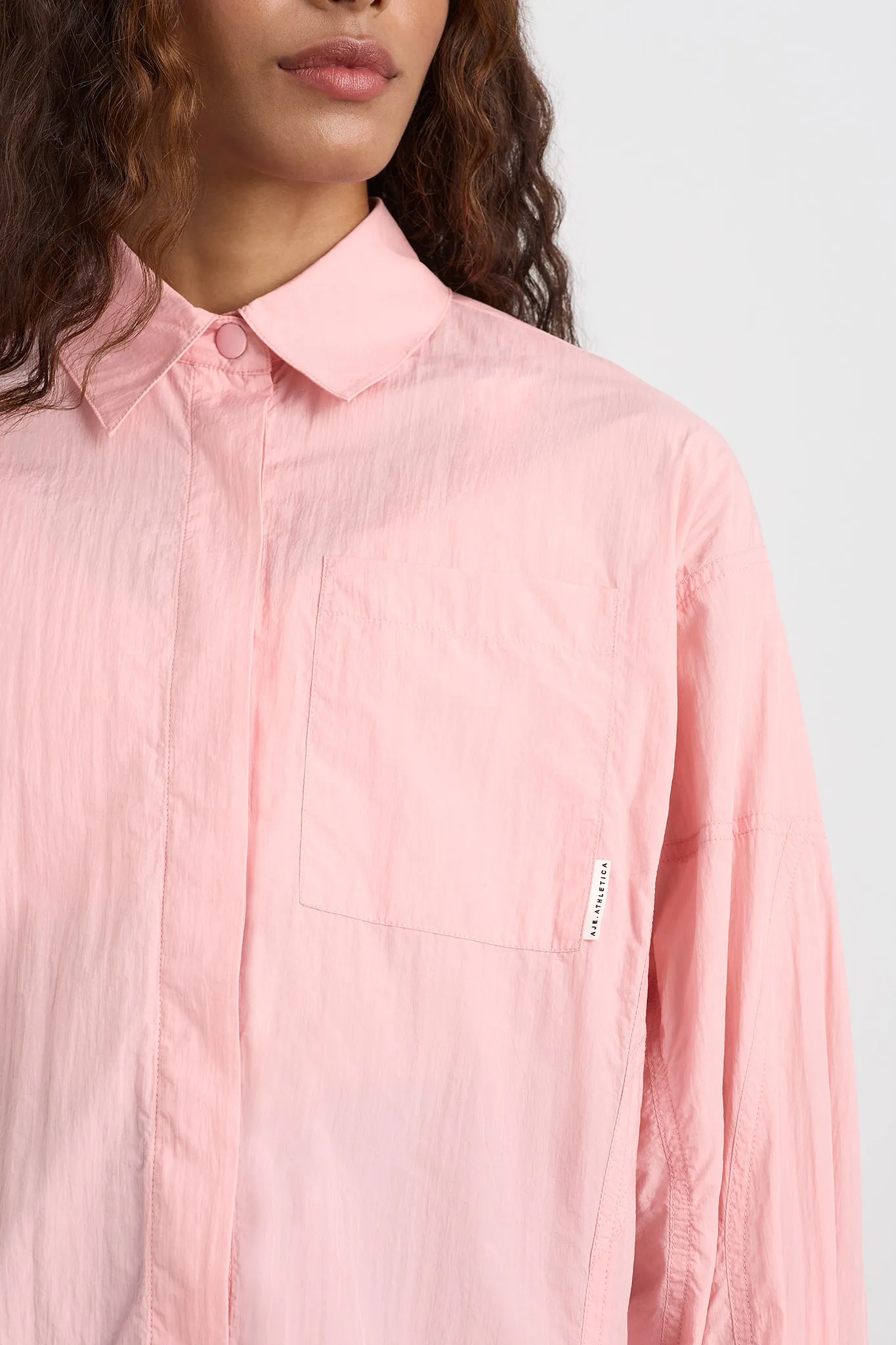 Panelled Batwing Shirt 406 sold by Aje product image thumbnail 4