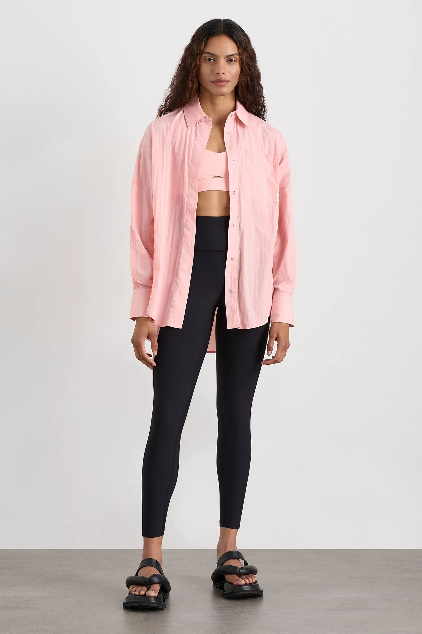 Panelled Batwing Shirt 406 sold by Aje product image thumbnail 3