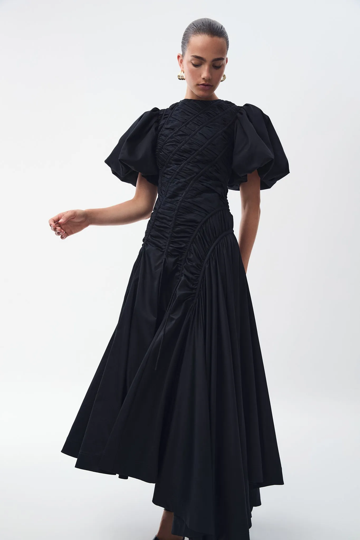 Wisteria Midi Dress sold by Aje product image thumbnail 5