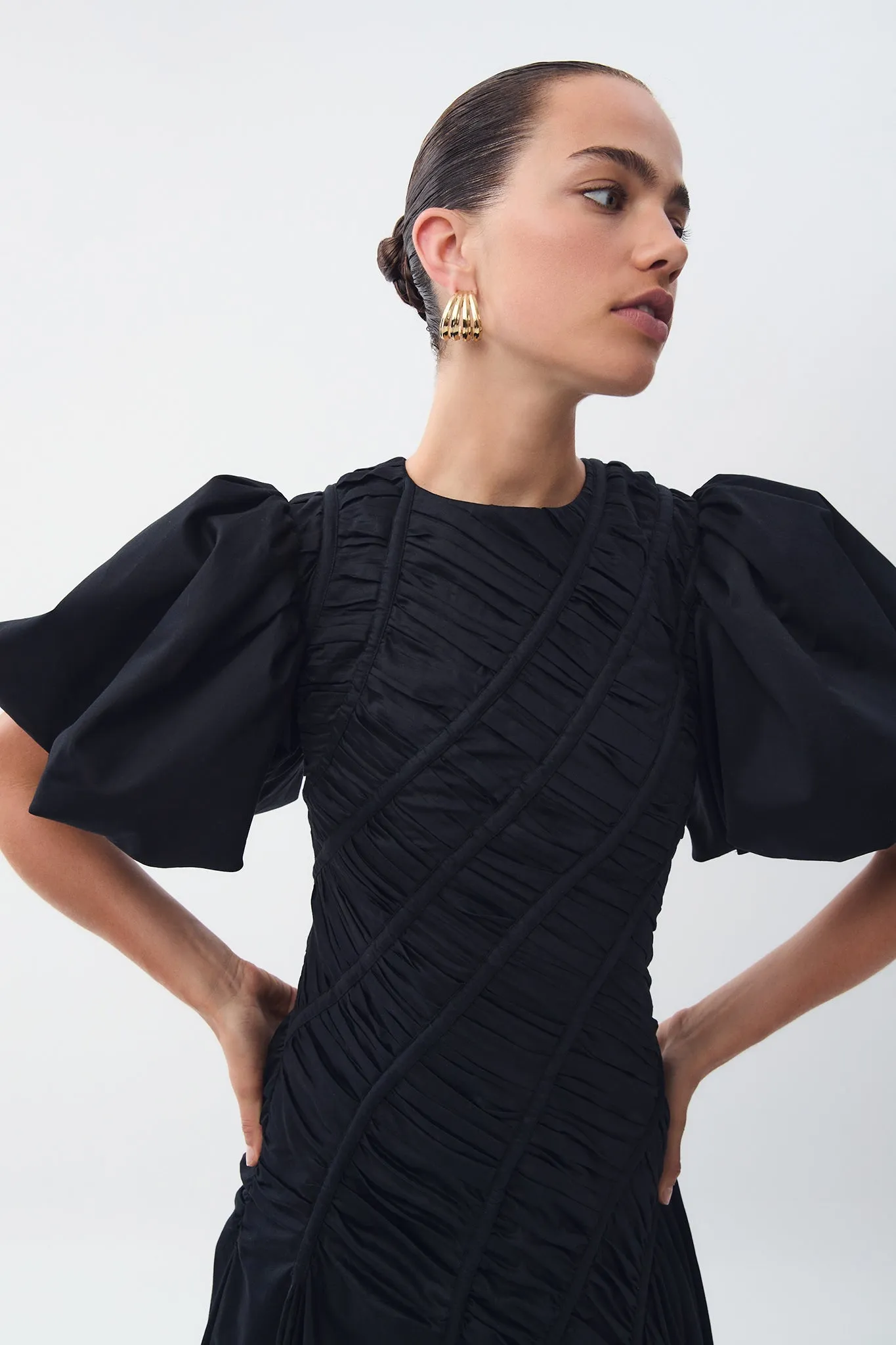 Wisteria Midi Dress sold by Aje product image thumbnail 4