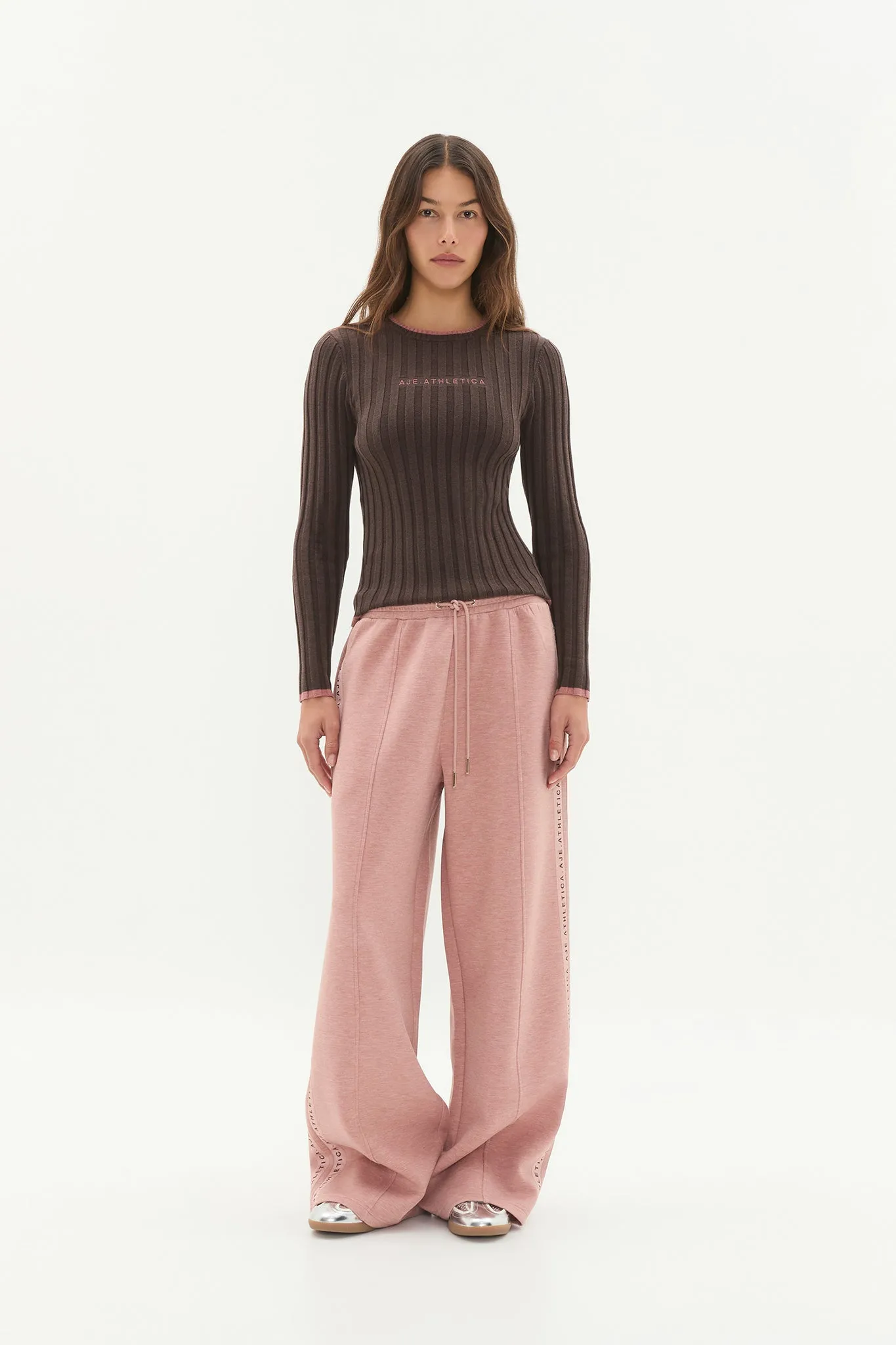 Wide Leg Logotape Trackpant 506 sold by Aje product image thumbnail 4