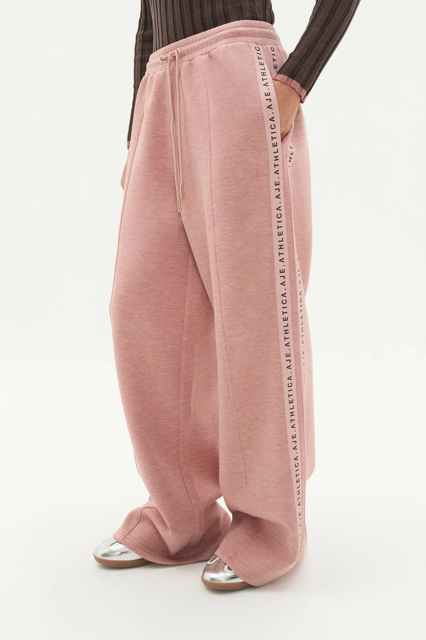 Wide Leg Logotape Trackpant 506 sold by Aje product image thumbnail 5