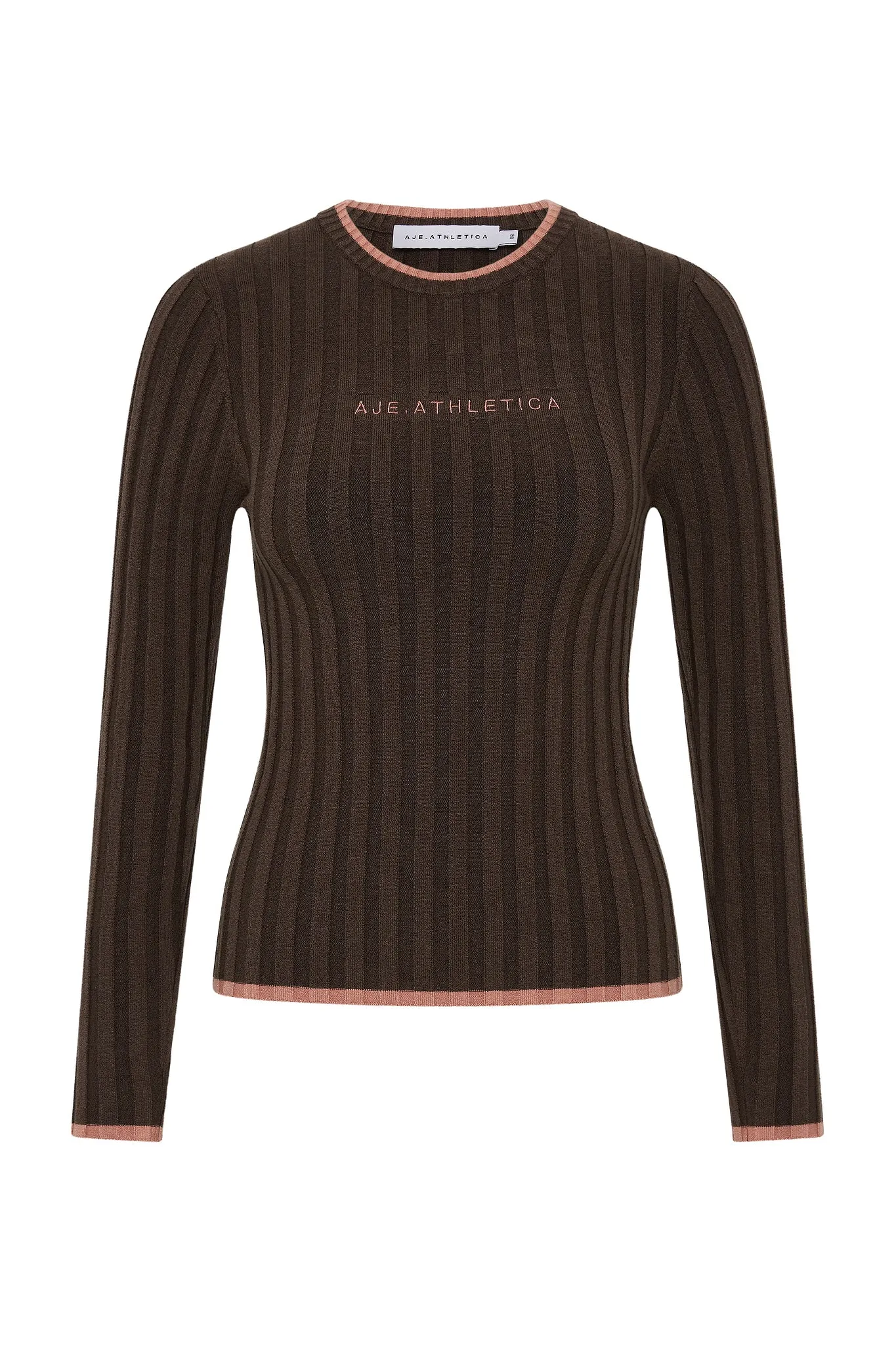 Long Sleeve Rib Knit Top 438 sold by Aje product image thumbnail 2