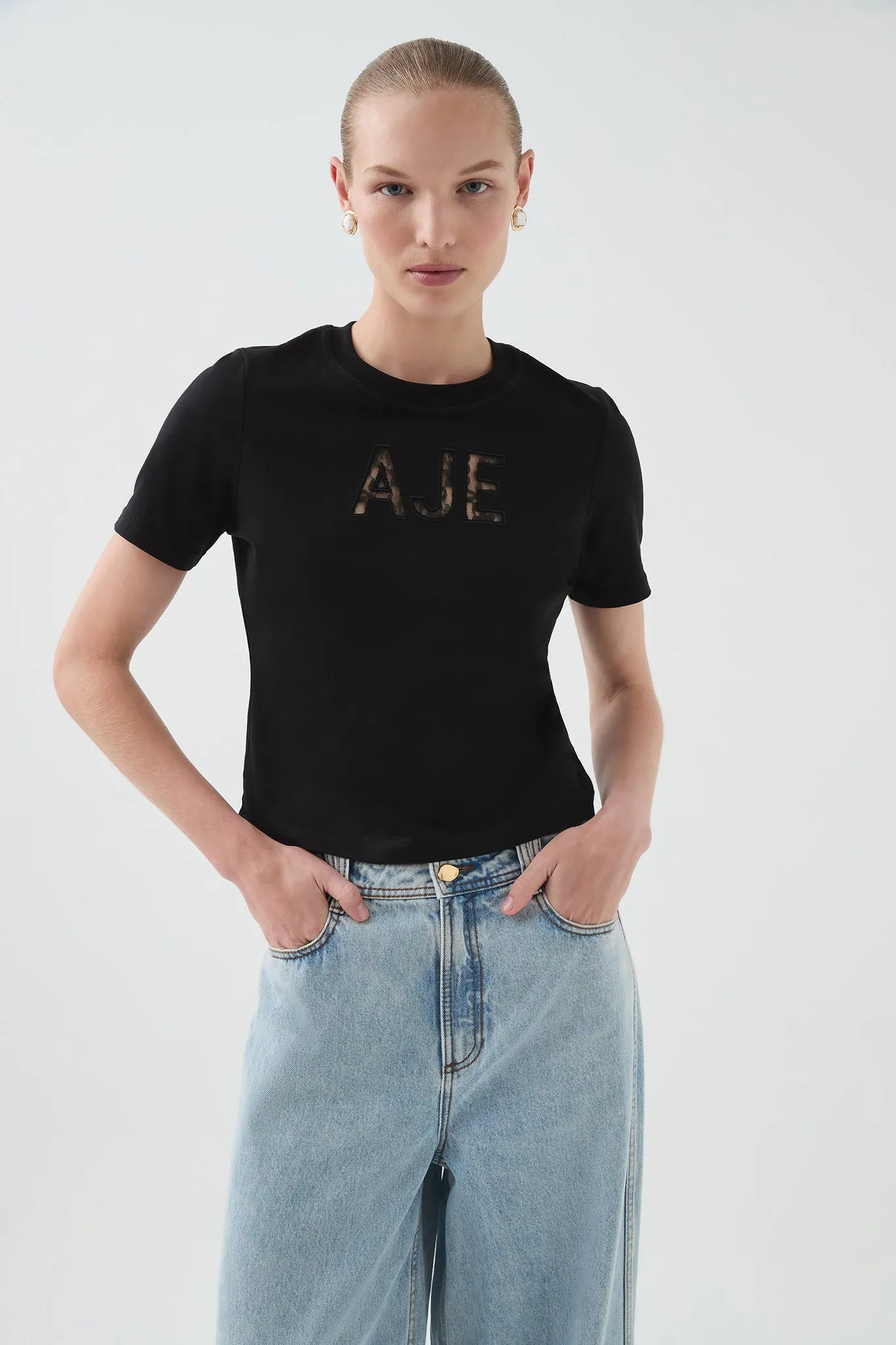 Lee Slim Tee sold by Aje product image thumbnail 4
