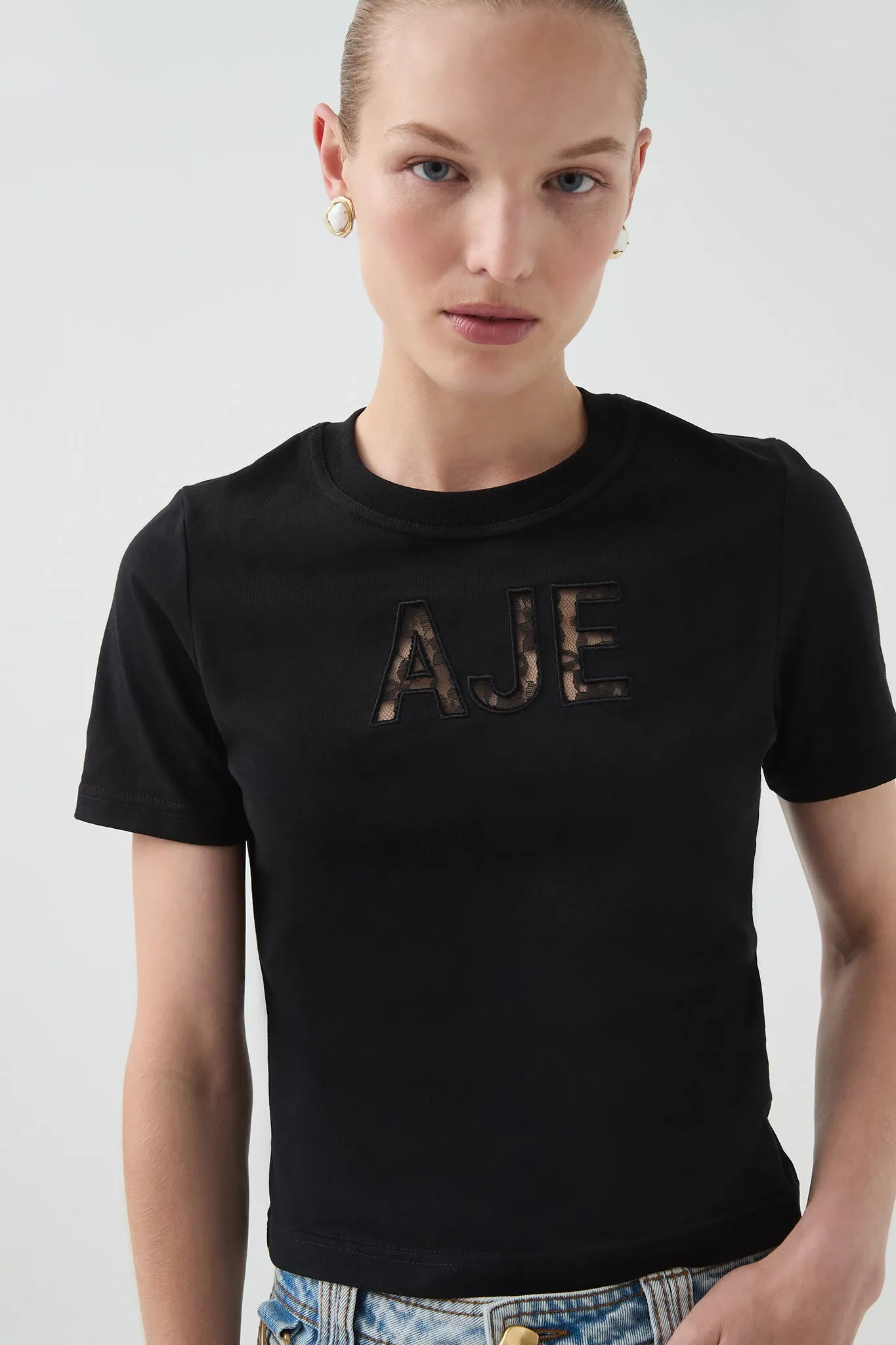Lee Slim Tee sold by Aje product image thumbnail 5