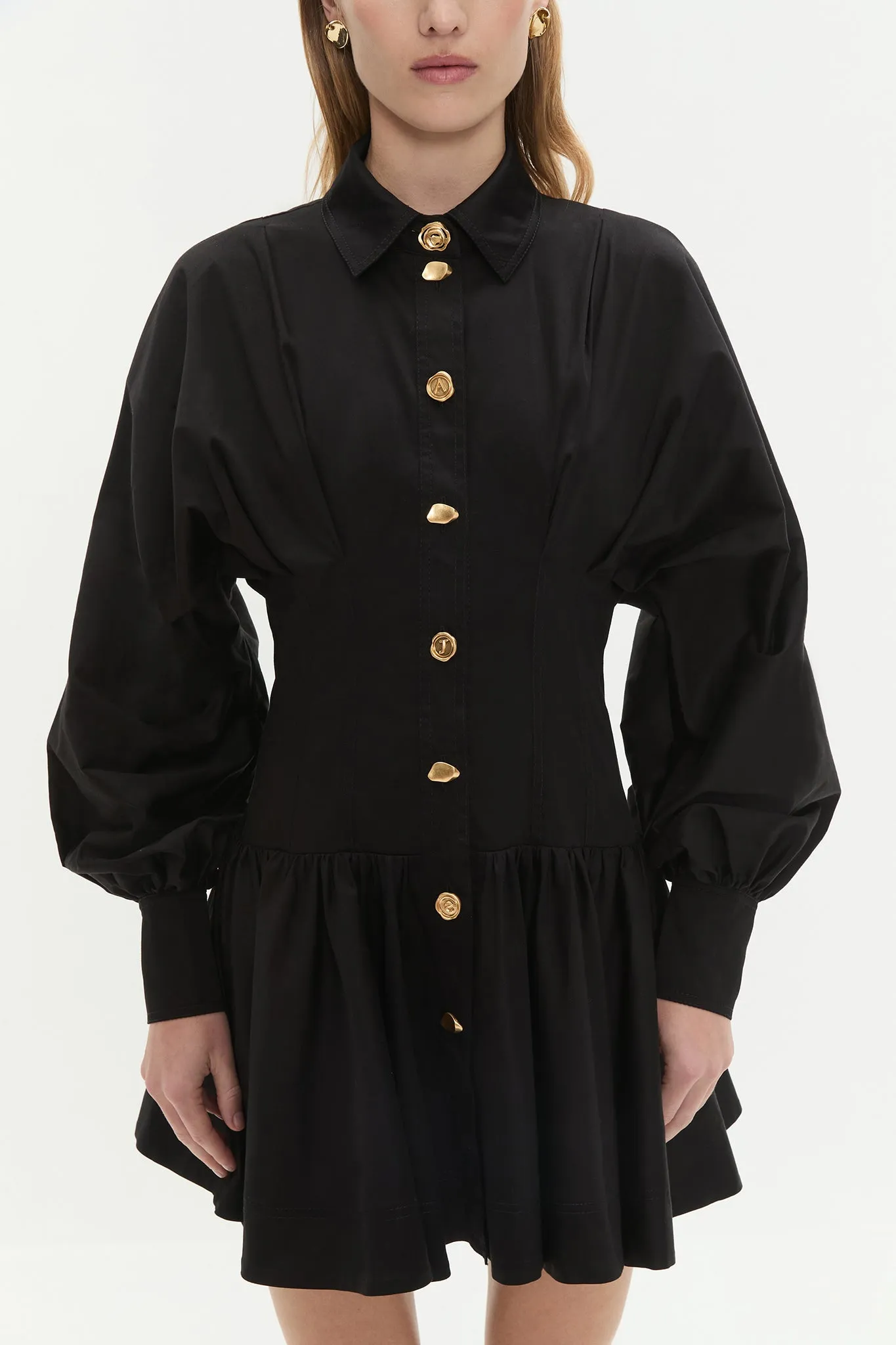 Alexa Long Sleeve Mini Dress sold by Aje product image thumbnail 5