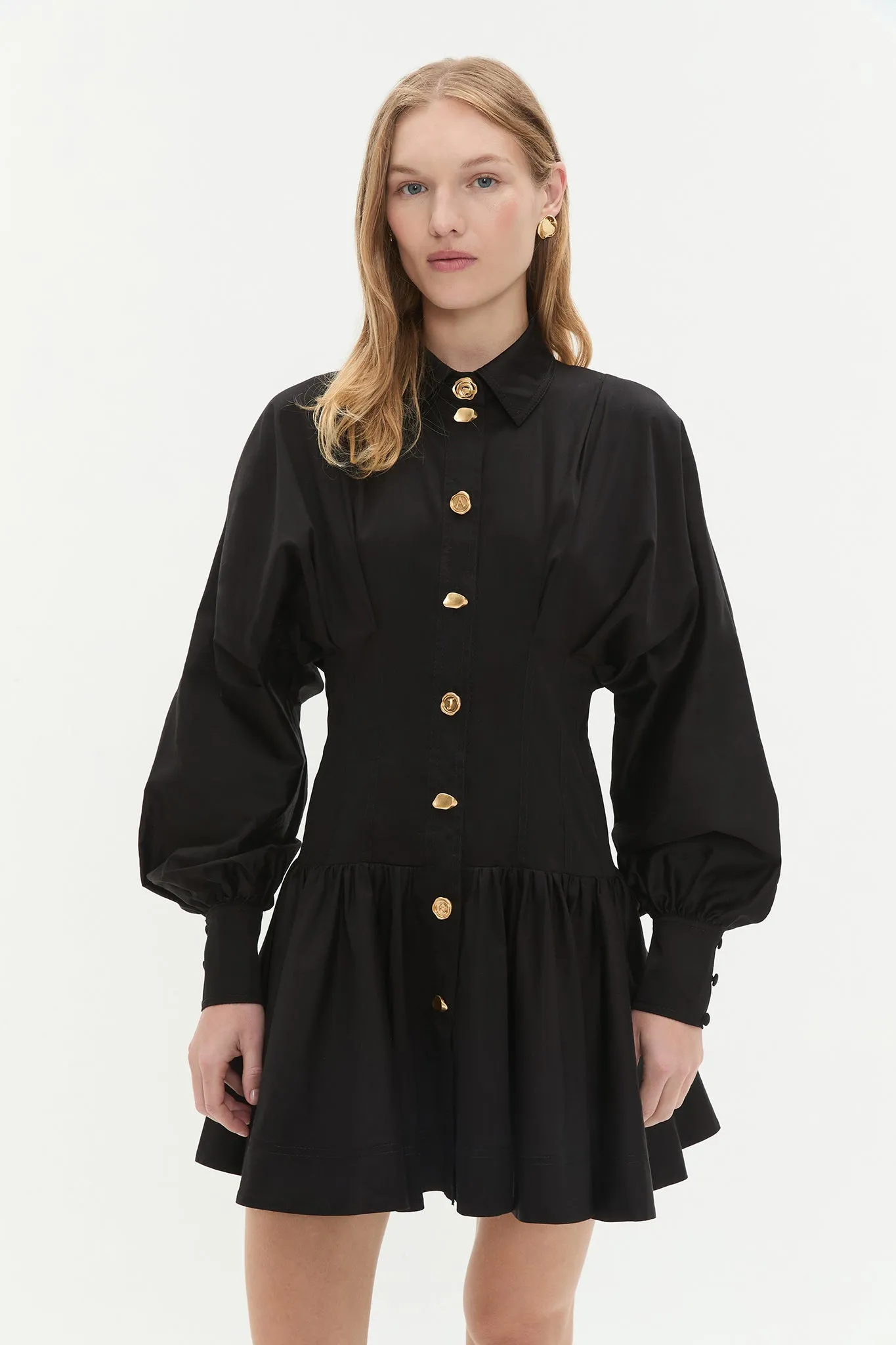 Alexa Long Sleeve Mini Dress sold by Aje product image thumbnail 4
