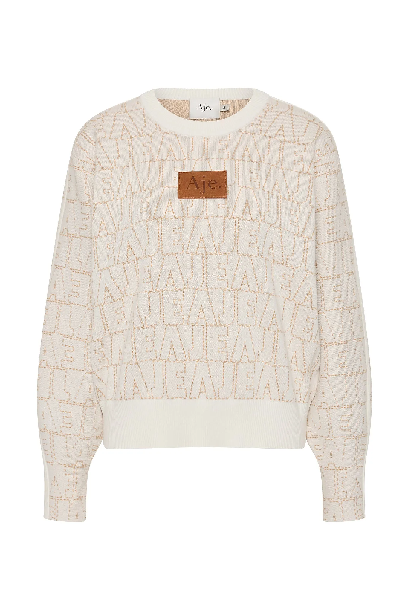 Lasa Logo Knit Jumper sold by Aje product image thumbnail 2