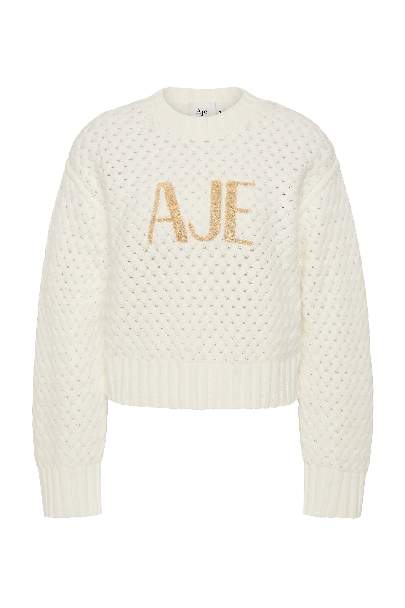 Chance Logo Knit Jumper sold by Aje product image thumbnail 2