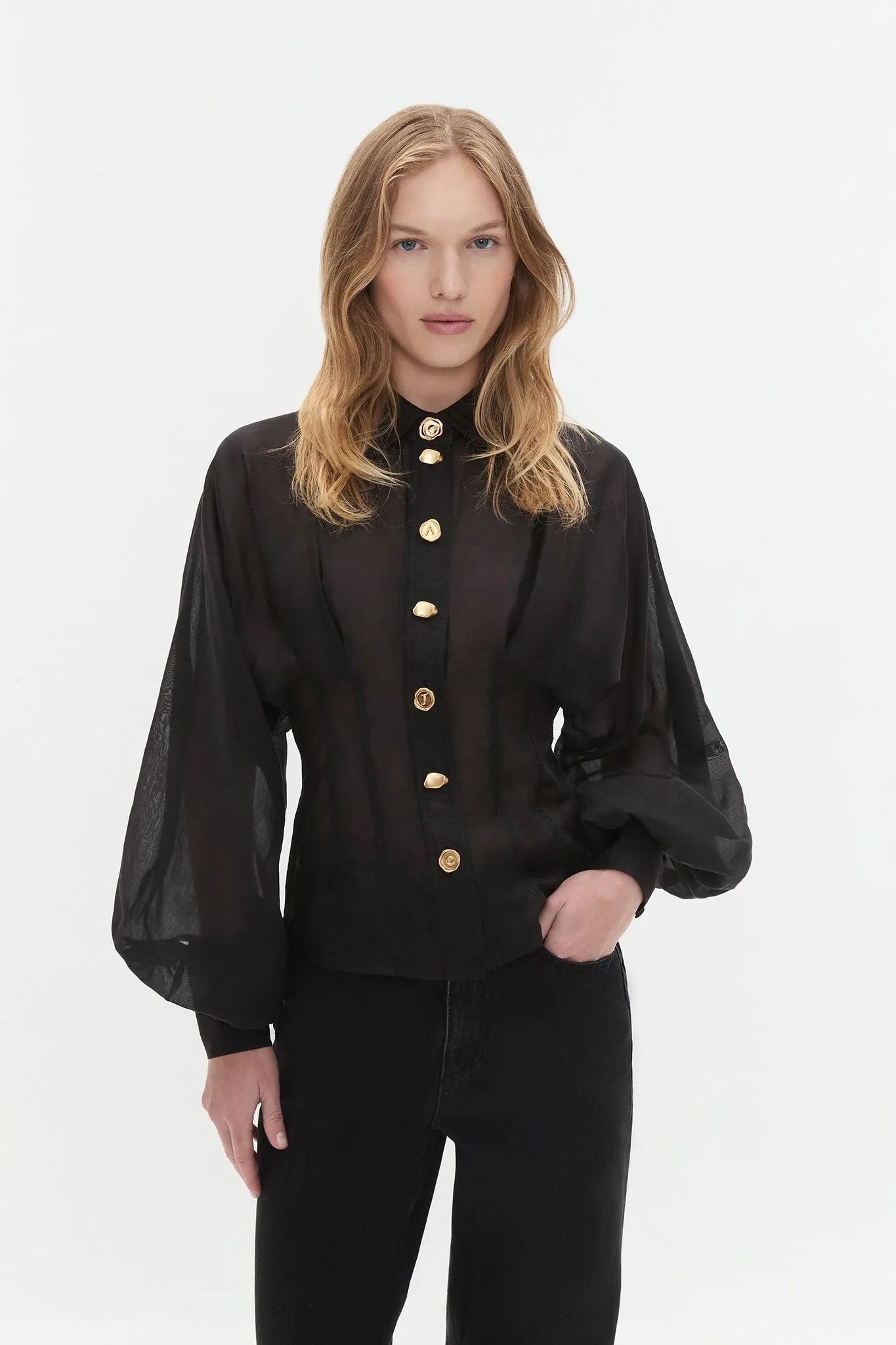 Alexa Shirt sold by Aje