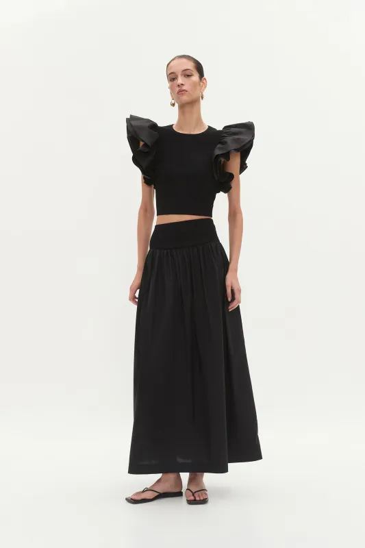 Isla Midi Skirt sold by Aje