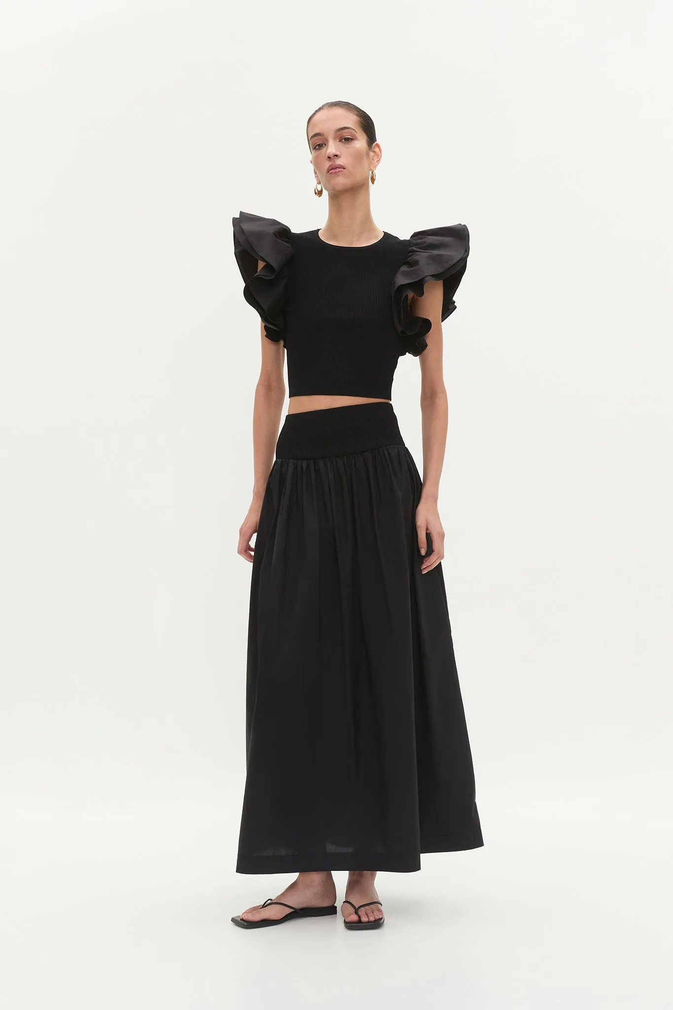 Isla Midi Skirt sold by Aje