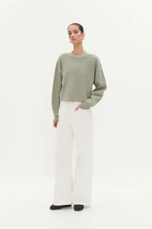 Core Knit Logo Jumper sold by Aje