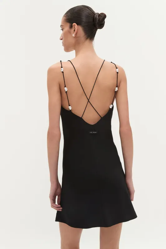 Agate Cross Back Mini Dress sold by Aje