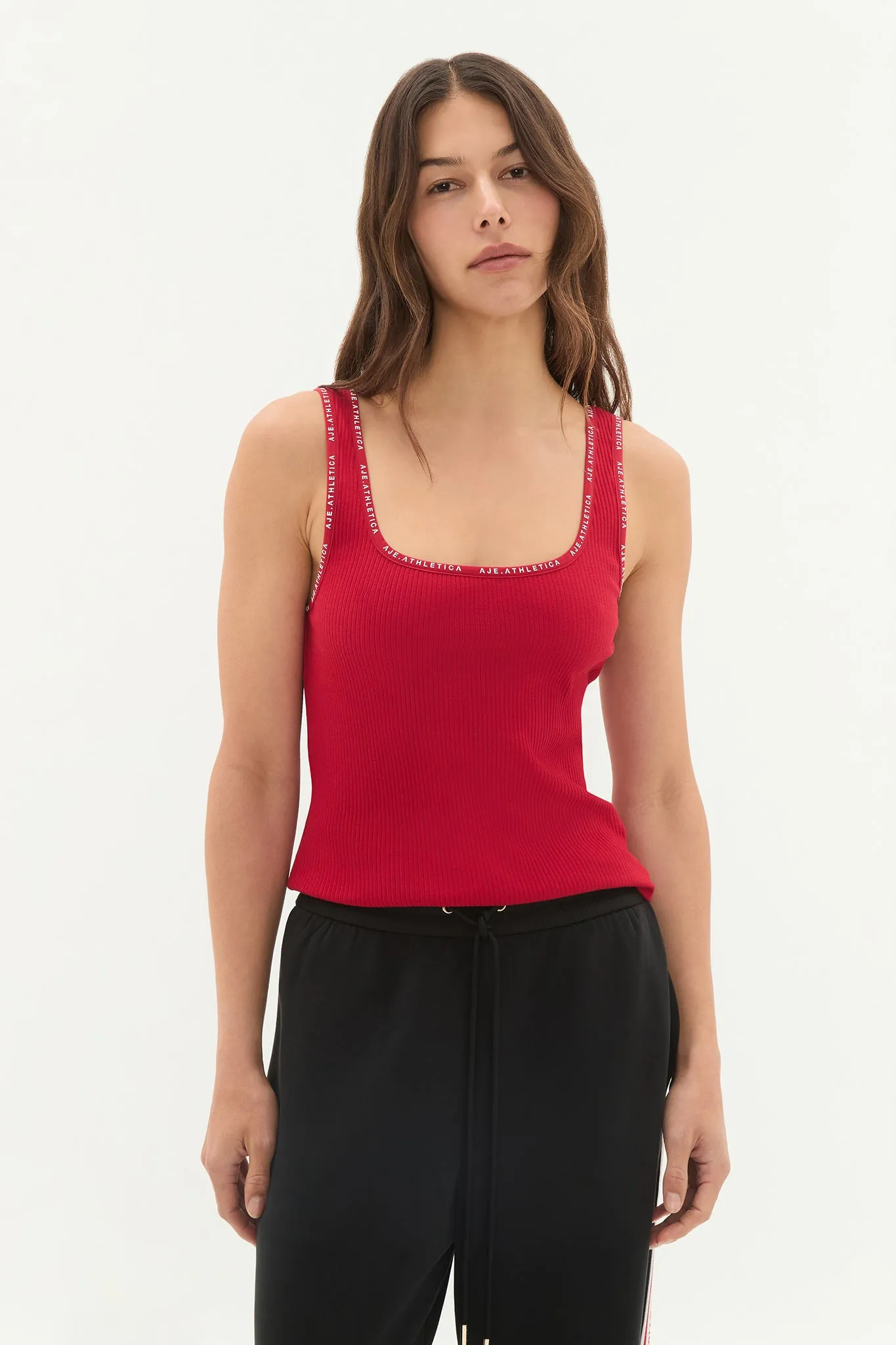 Square Neck Logo Tank 136 sold by Aje product image thumbnail 4