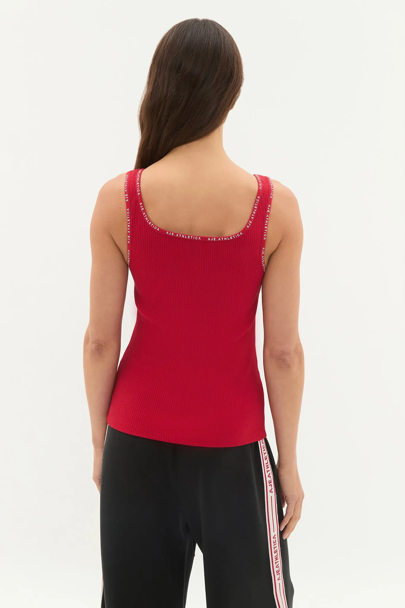 Square Neck Logo Tank 136 sold by Aje product image thumbnail 5