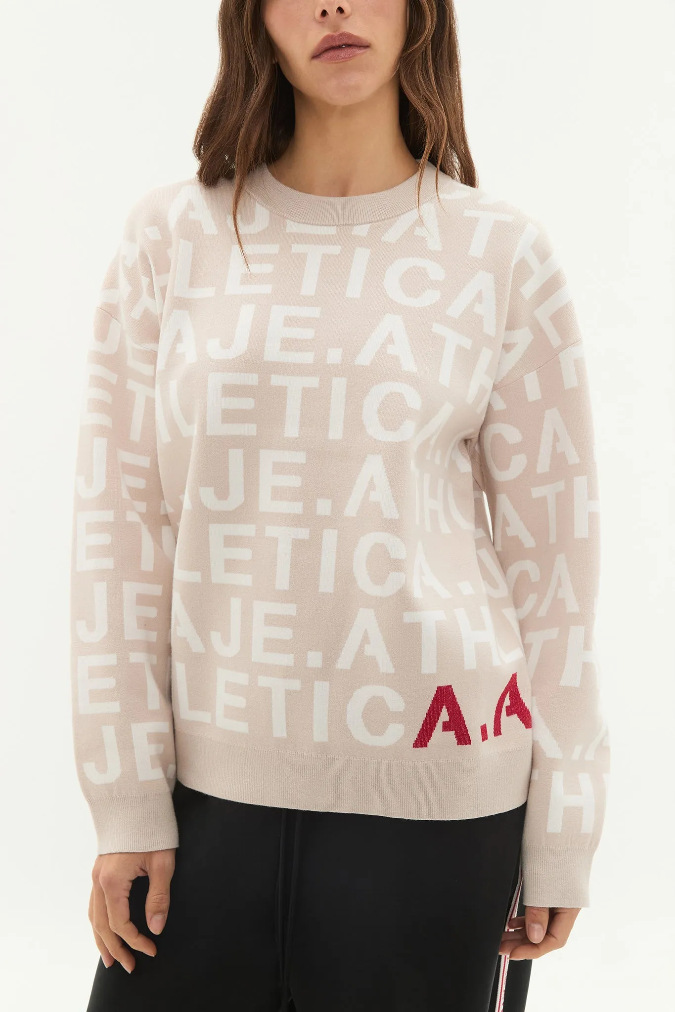 Logo Knit Crew 417 sold by Aje product image thumbnail 3