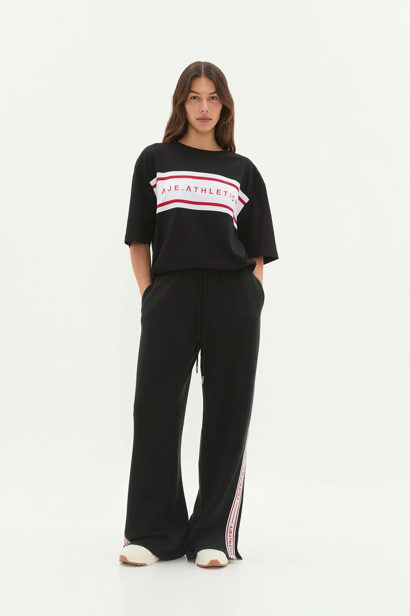 Contrast Logo Tee 102 sold by Aje product image thumbnail 3