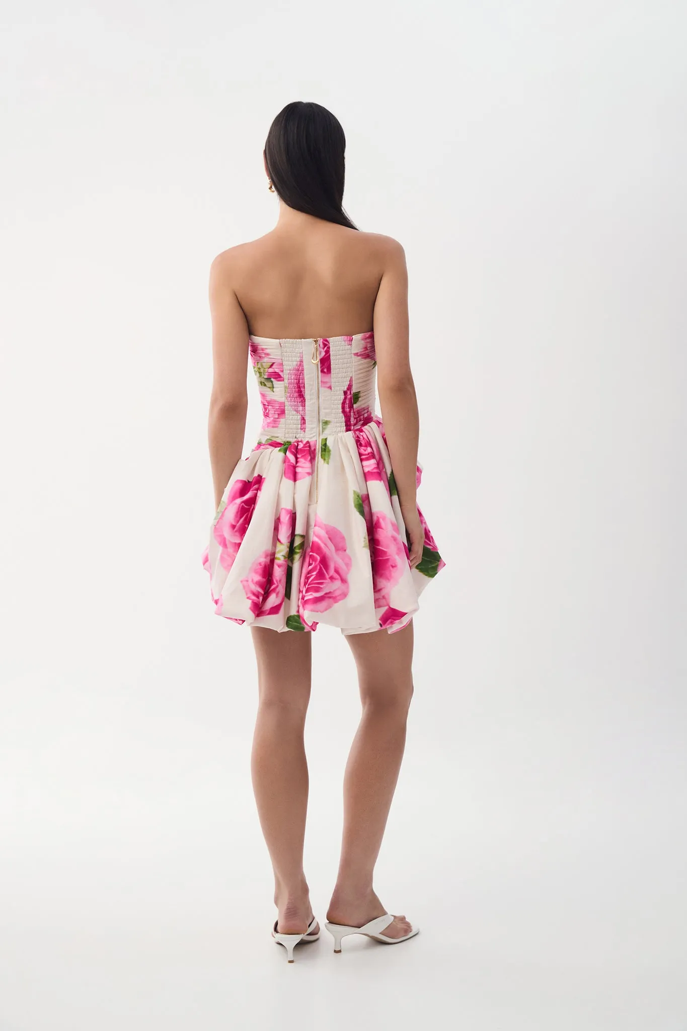 Olea Bubble Hem Mini Dress sold by Aje product image thumbnail 4