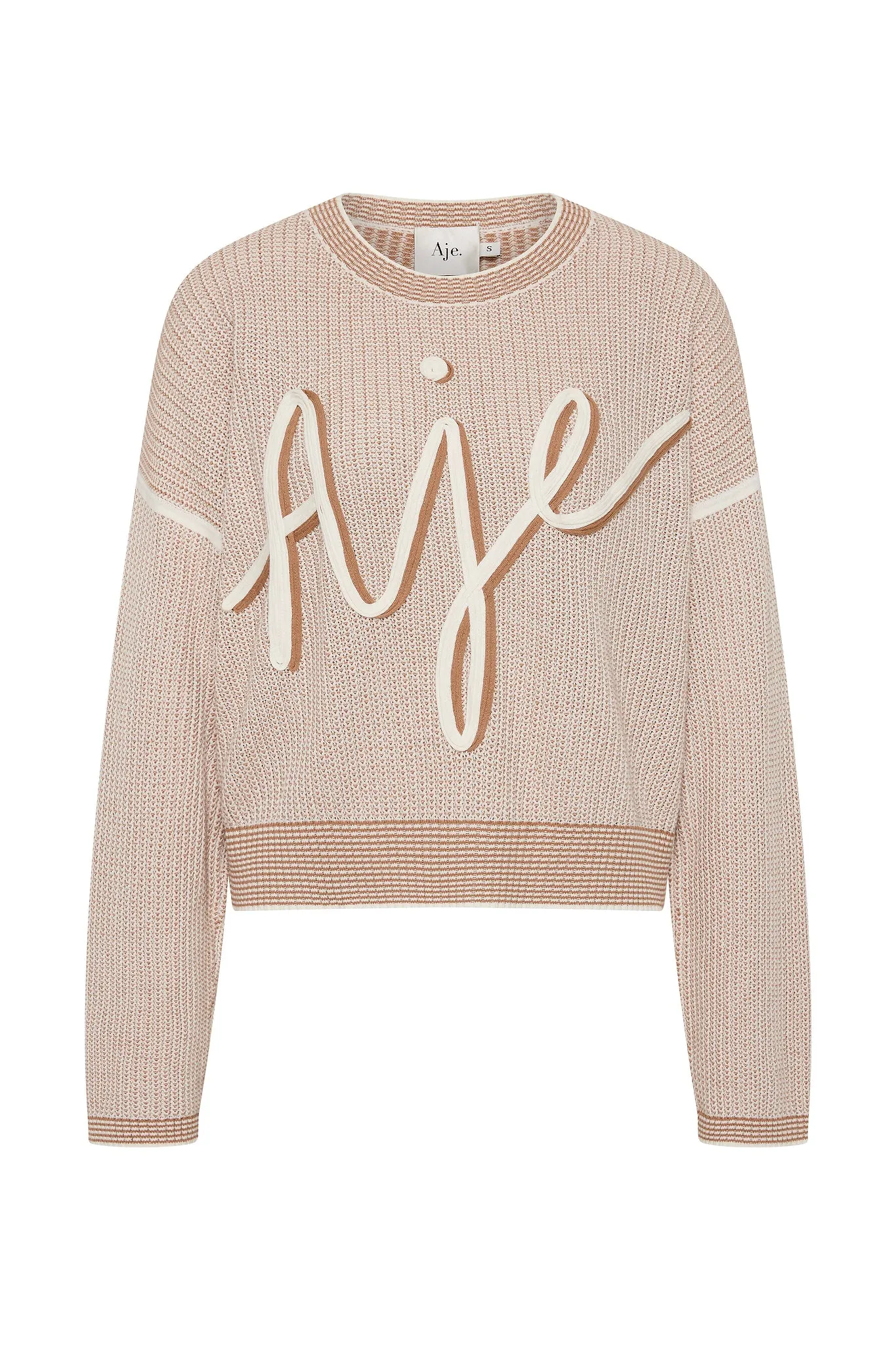 Metis Logo Knit Jumper sold by Aje product image thumbnail 2