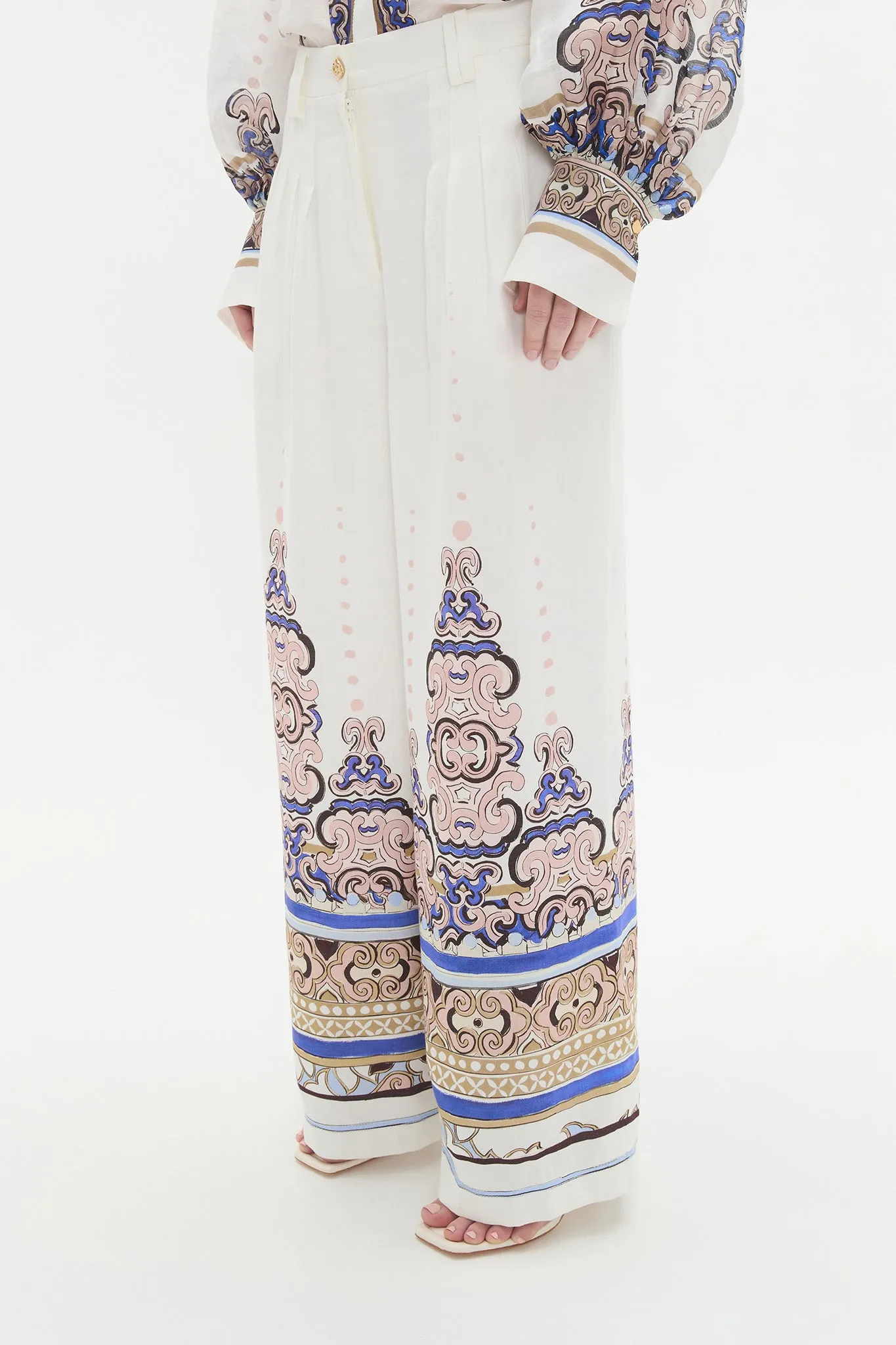 Dreamscape Pintucked Pant sold by Aje product image thumbnail 4