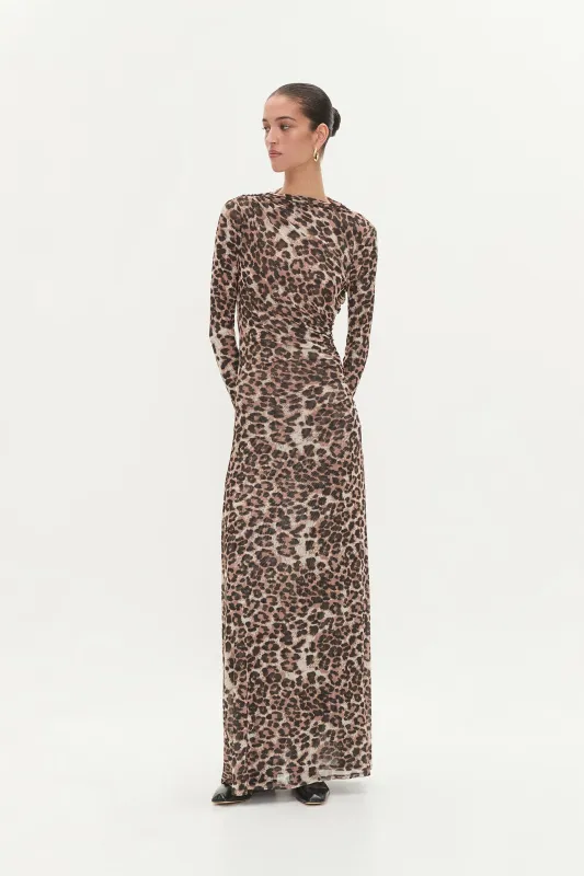 Saturn Mesh Maxi Dress made by Aje