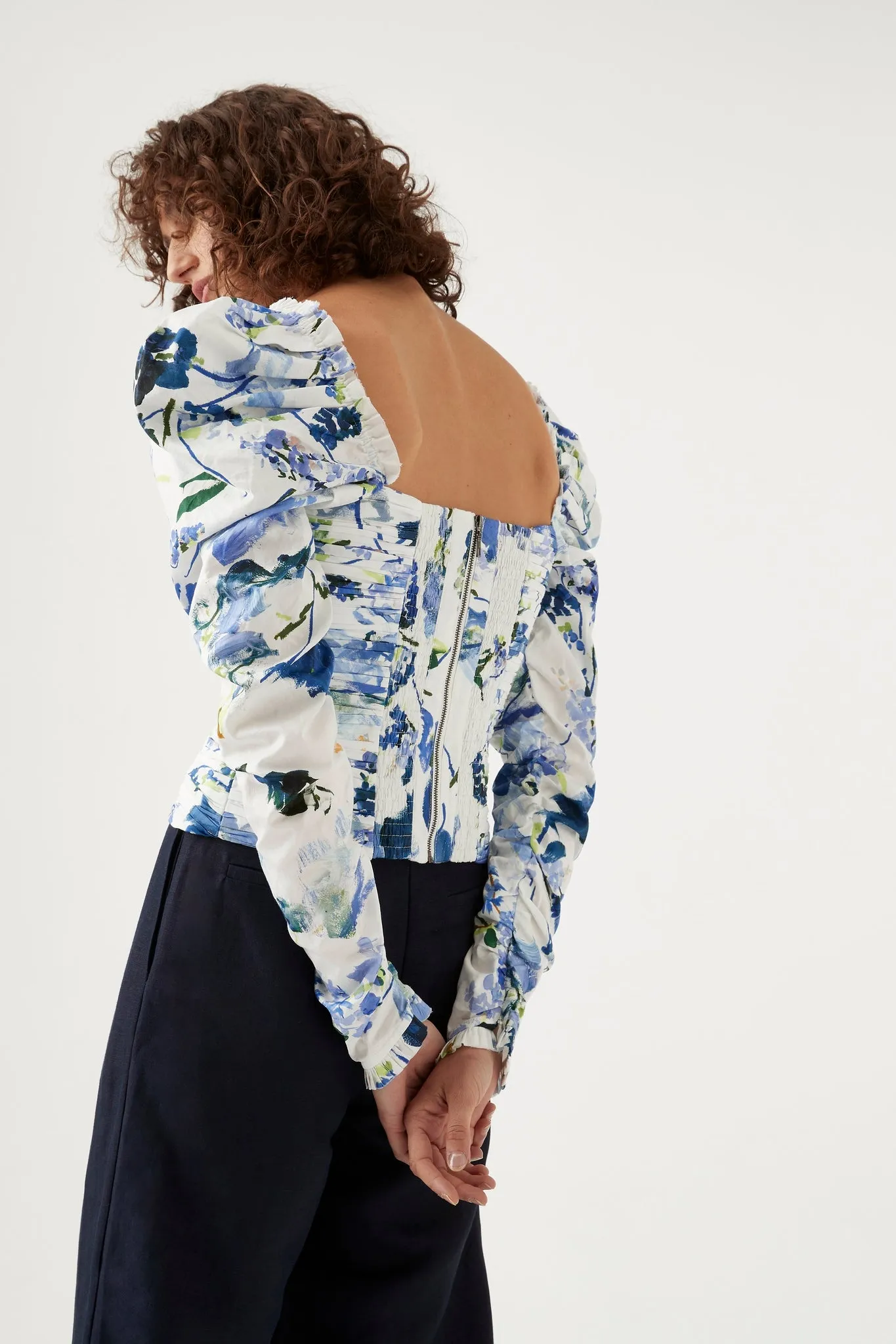 Marlene Lavenders Ruched Top sold by Aje product image thumbnail 4