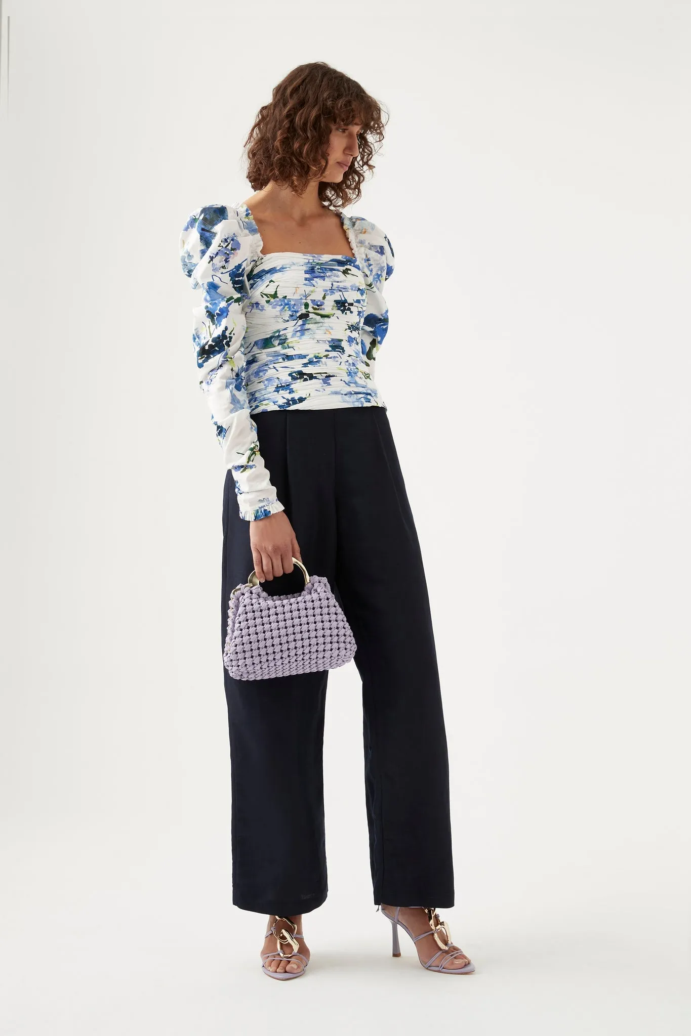 Marlene Lavenders Ruched Top sold by Aje product image thumbnail 5