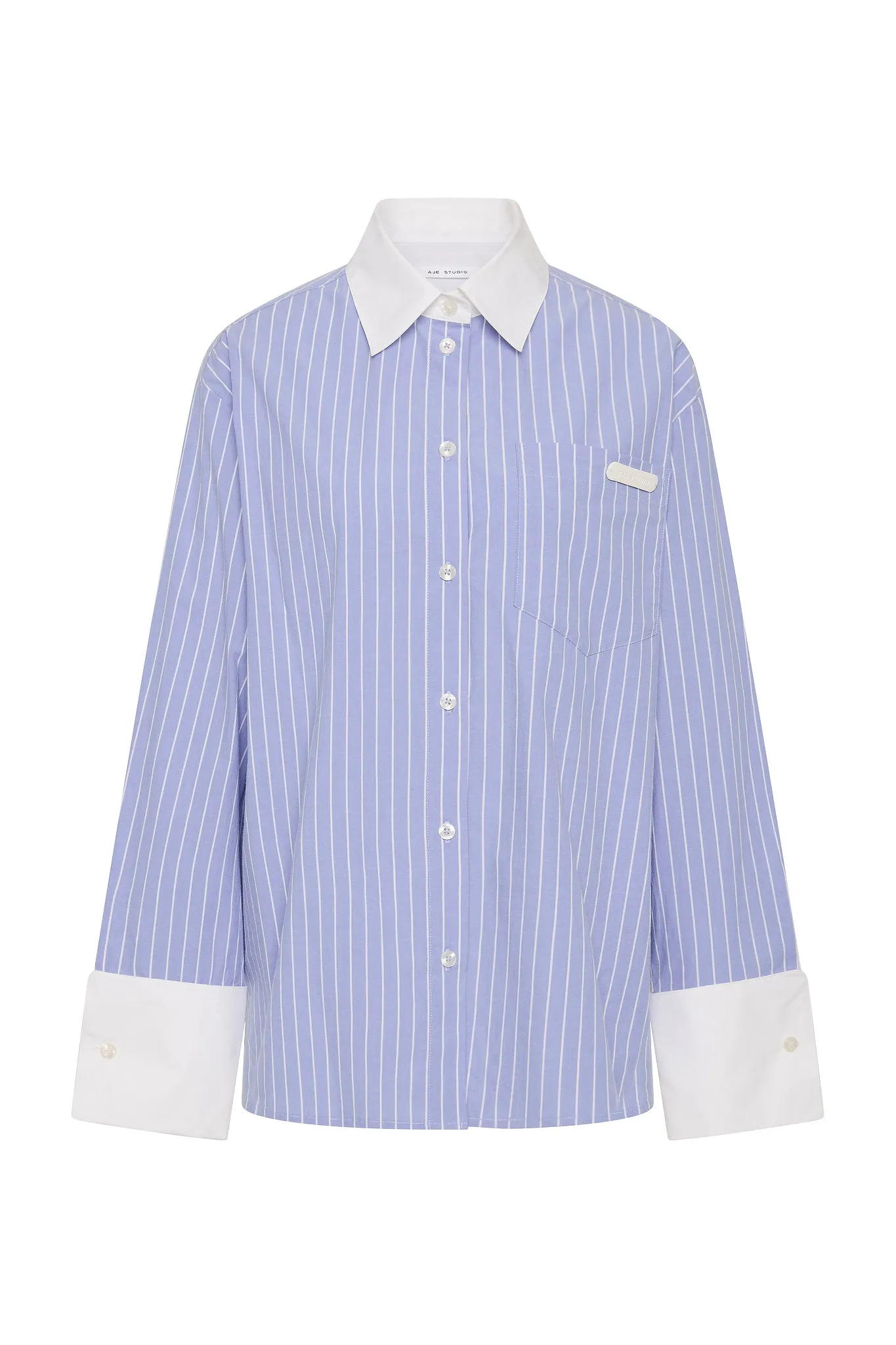 Palmer Striped Shirt sold by Aje product image thumbnail 2