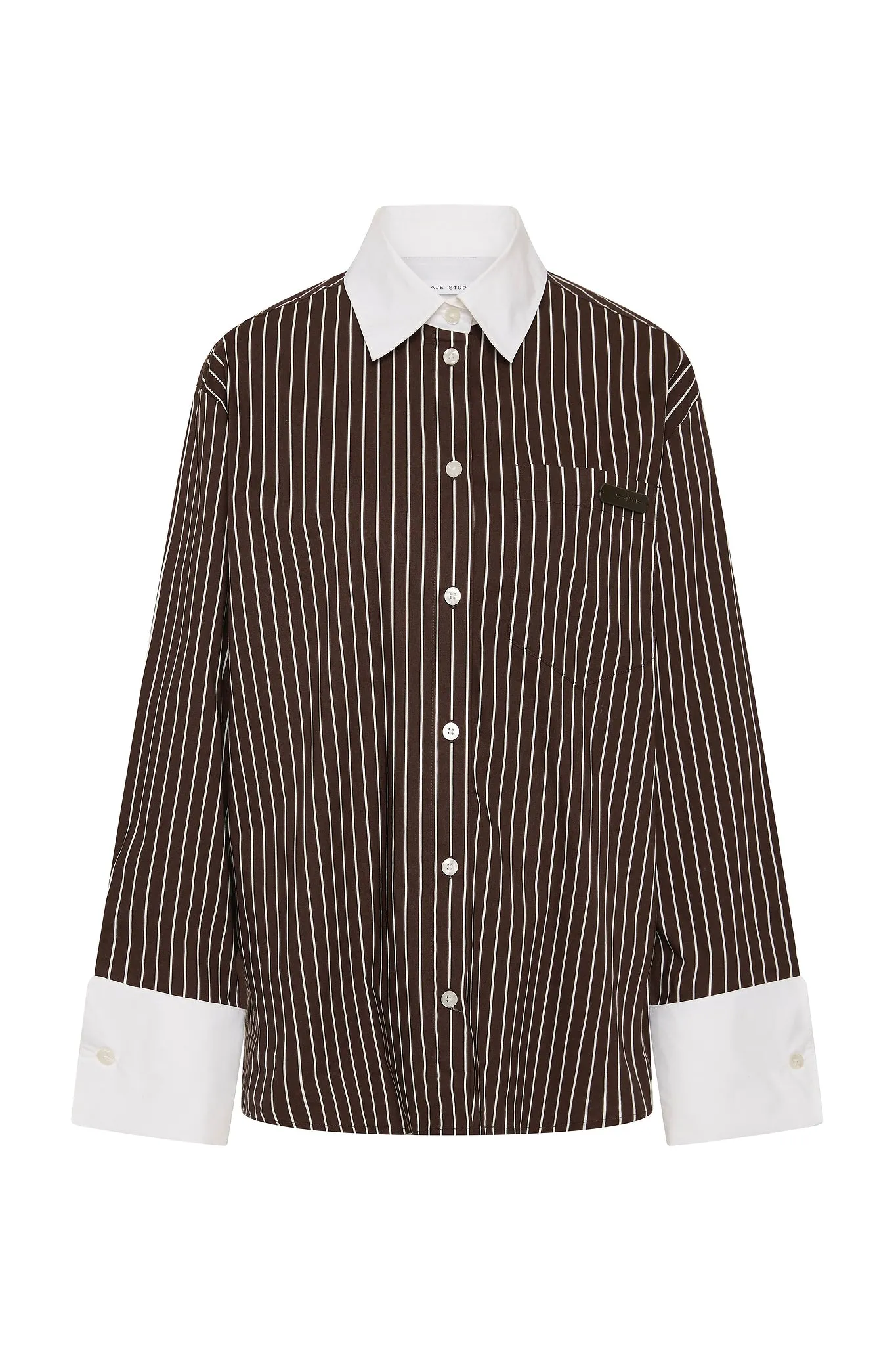 Palmer Striped Shirt sold by Aje product image thumbnail 2