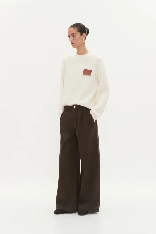 Junee Tailored Denim Pant sold by Aje