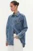 Flynn Split Back Shirt sold by Aje