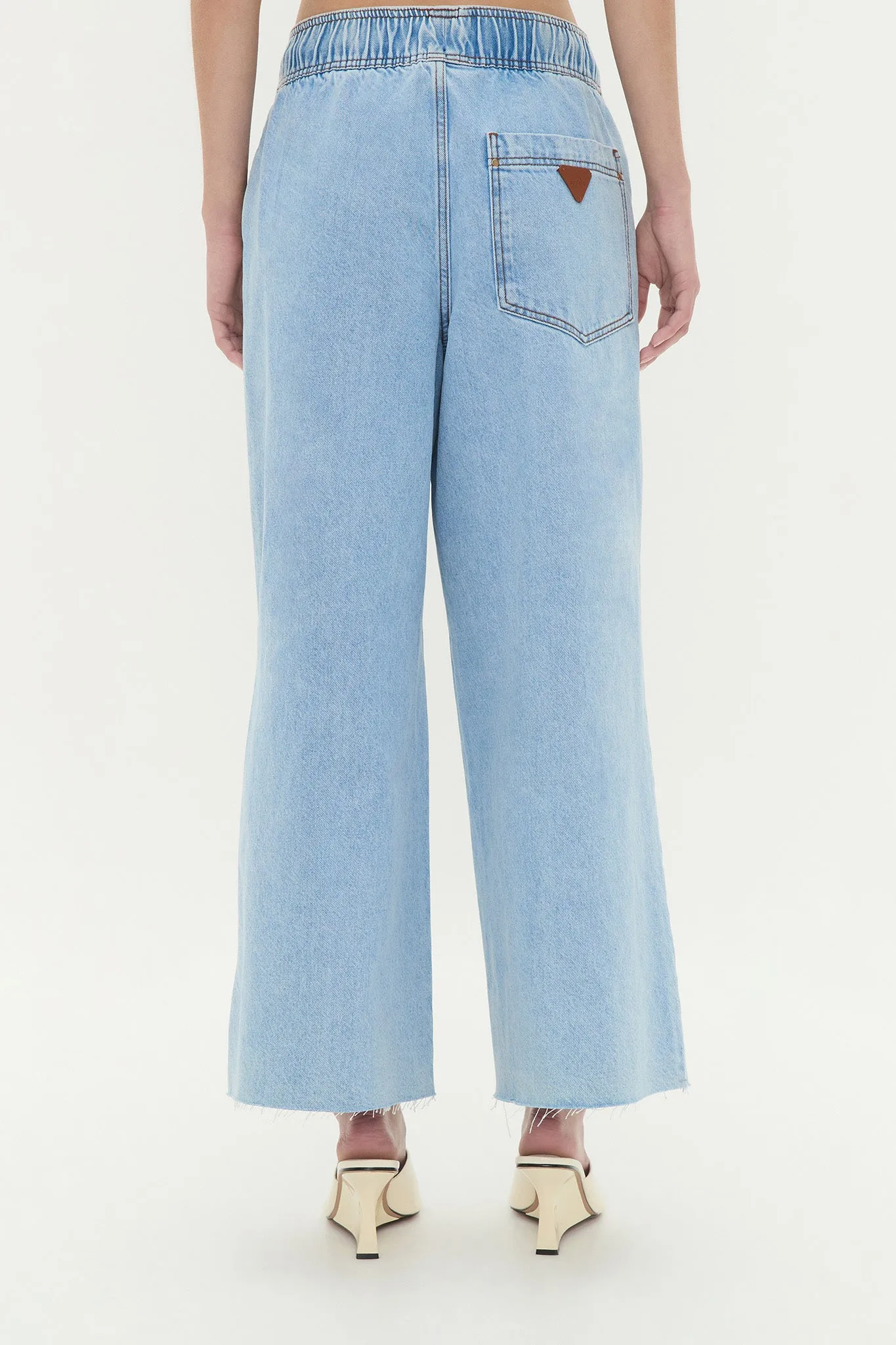 Flynn Crop Denim Jeans sold by Aje product image thumbnail 5