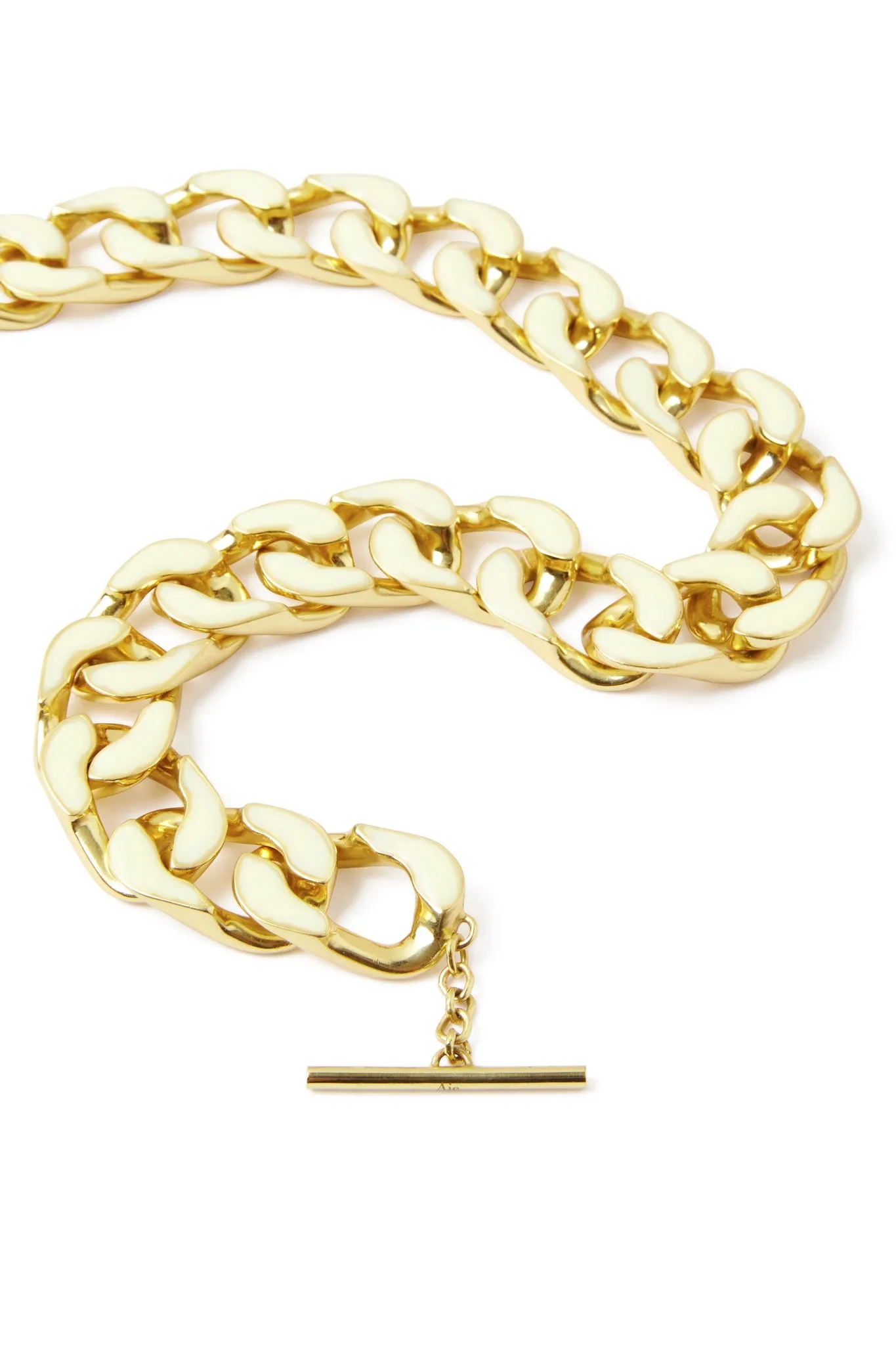 Glaze Chunky Chain Resin Necklace sold by Aje product image thumbnail 3