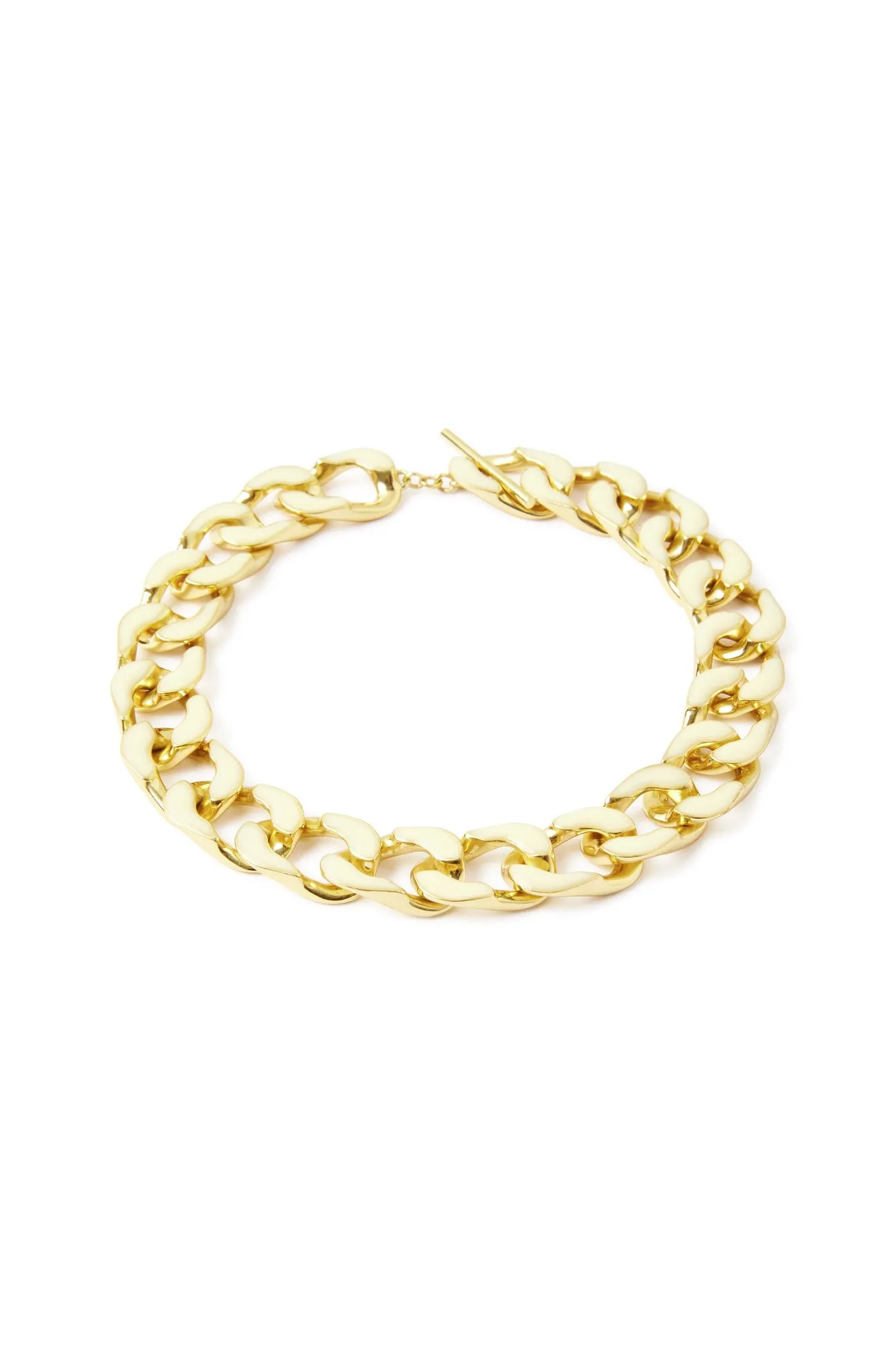 Glaze Chunky Chain Resin Necklace sold by Aje product image thumbnail 4