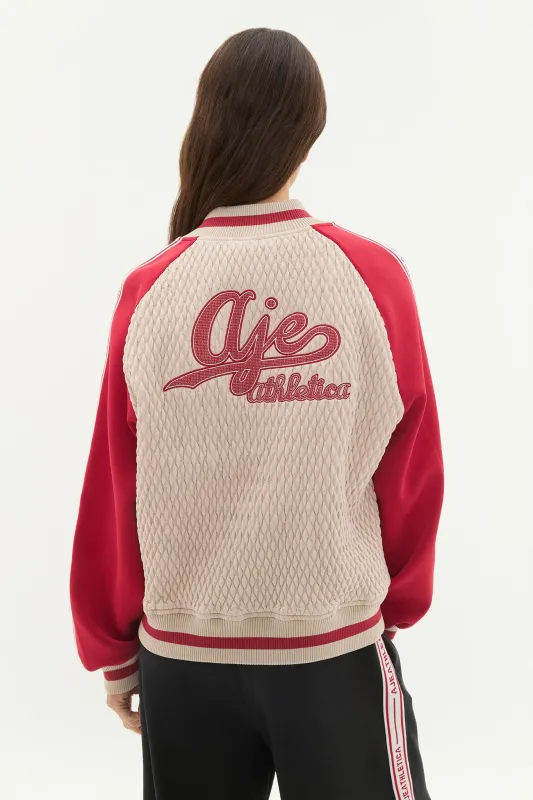 Quilted Bomber Jacket 788 sold by Aje
