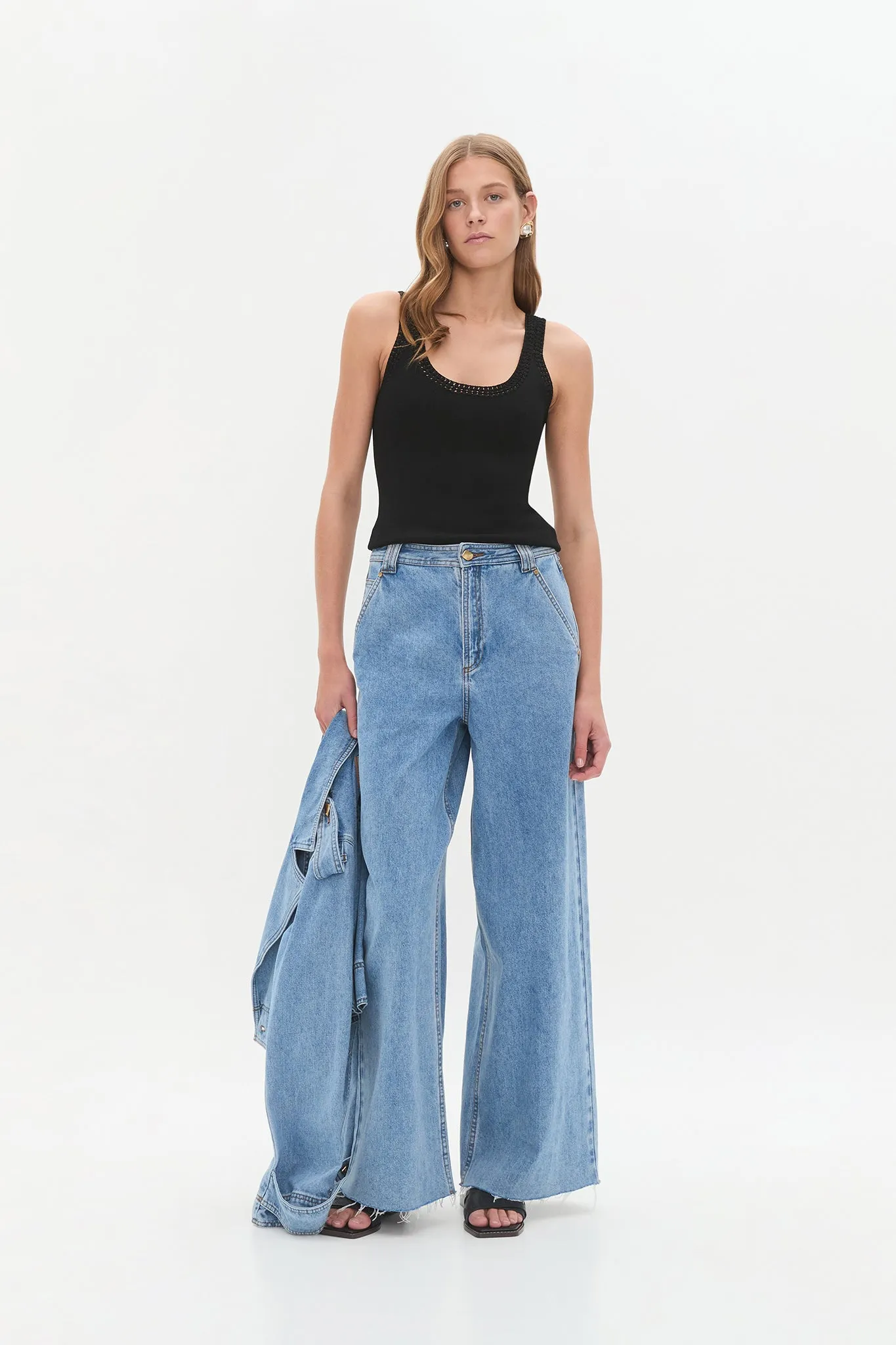 Jules Knit Tank sold by Aje product image thumbnail 3