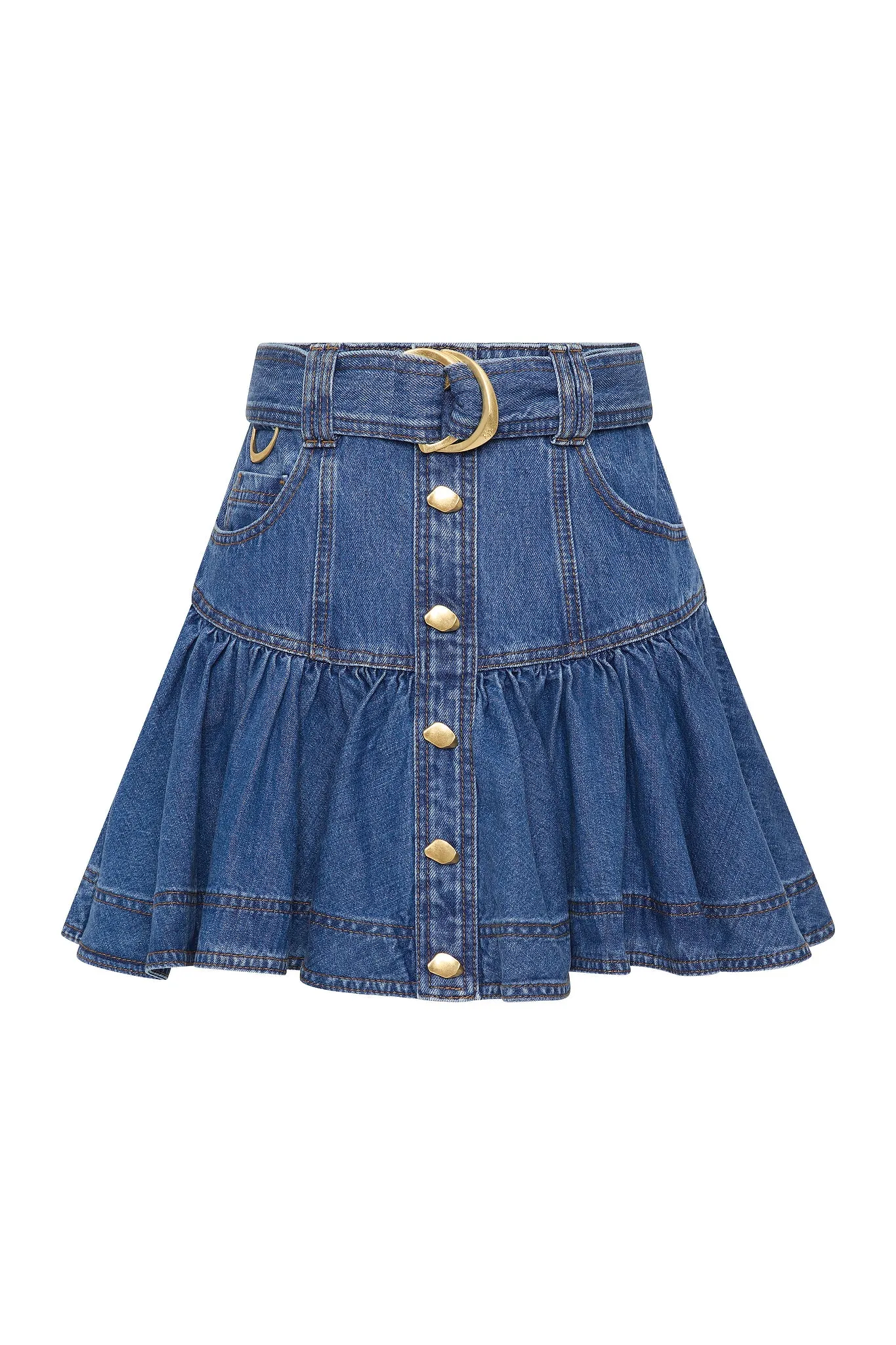 Elena Denim Mini Skirt sold by Aje product image thumbnail 2
