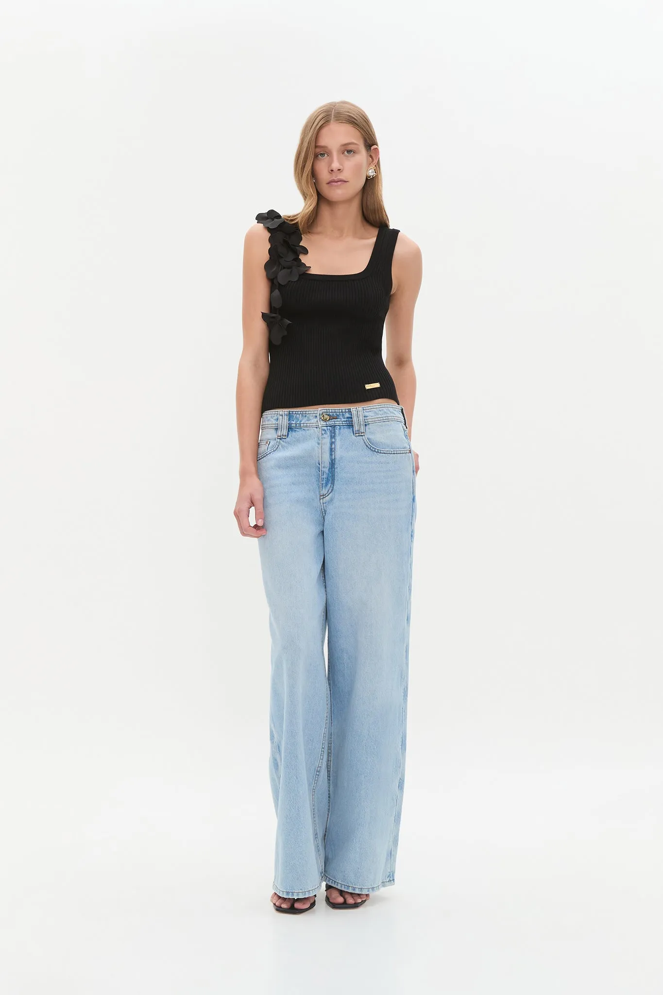 Camille Flower Tank sold by Aje product image thumbnail 3