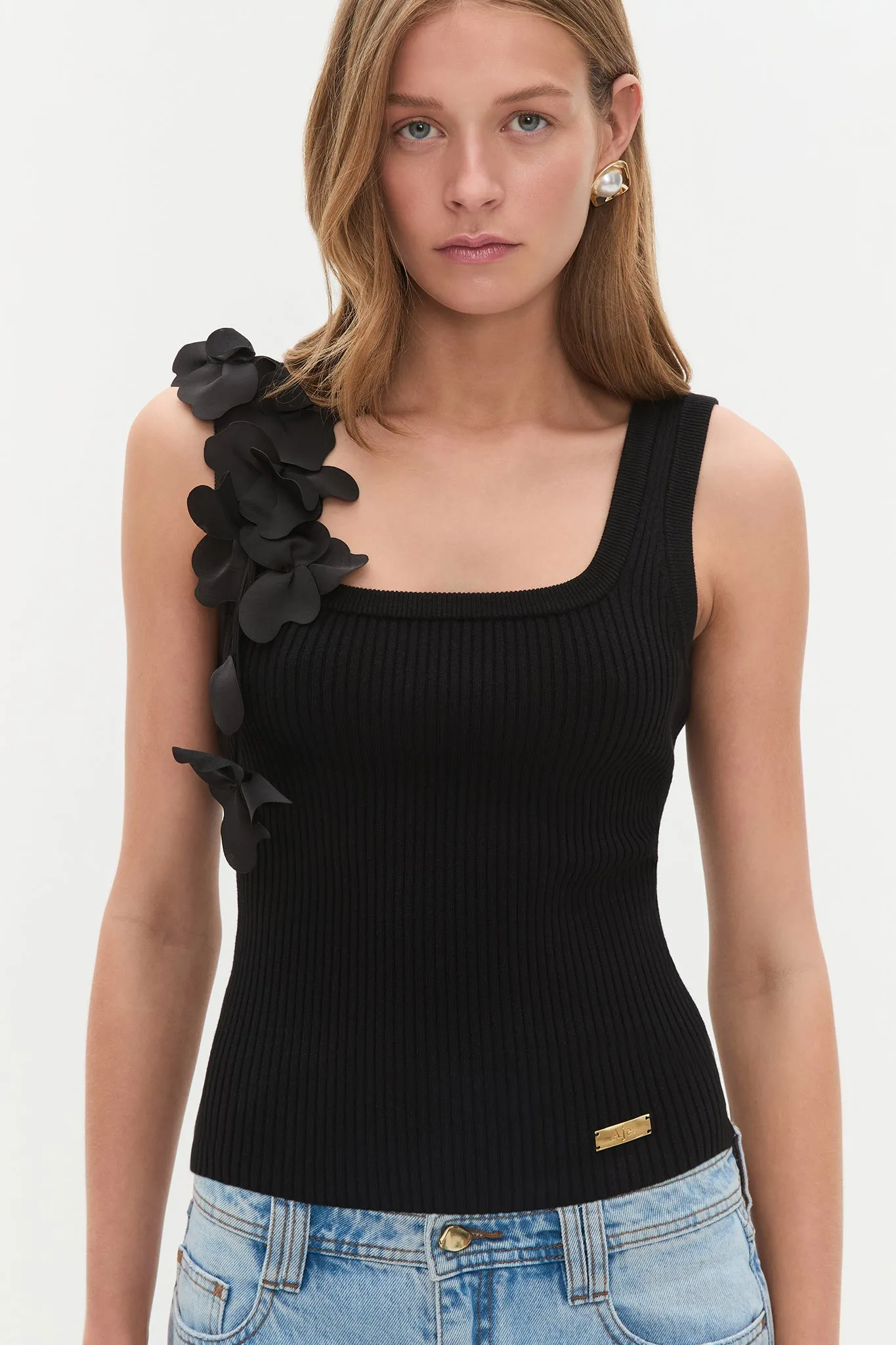 Camille Flower Tank sold by Aje product image thumbnail 5