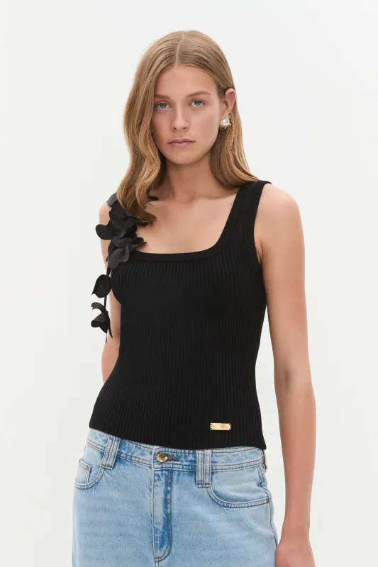 Camille Flower Tank sold by Aje