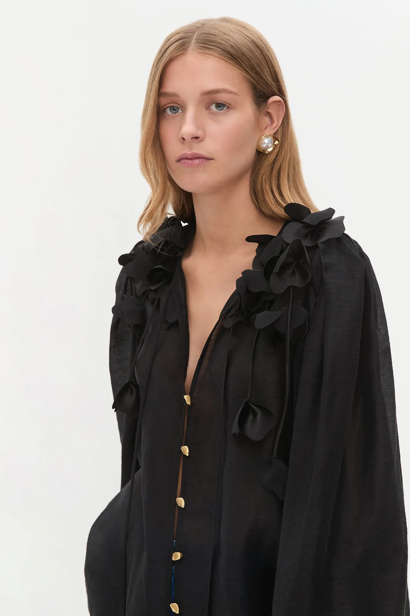Camille Flower Blouse sold by Aje product image thumbnail 4