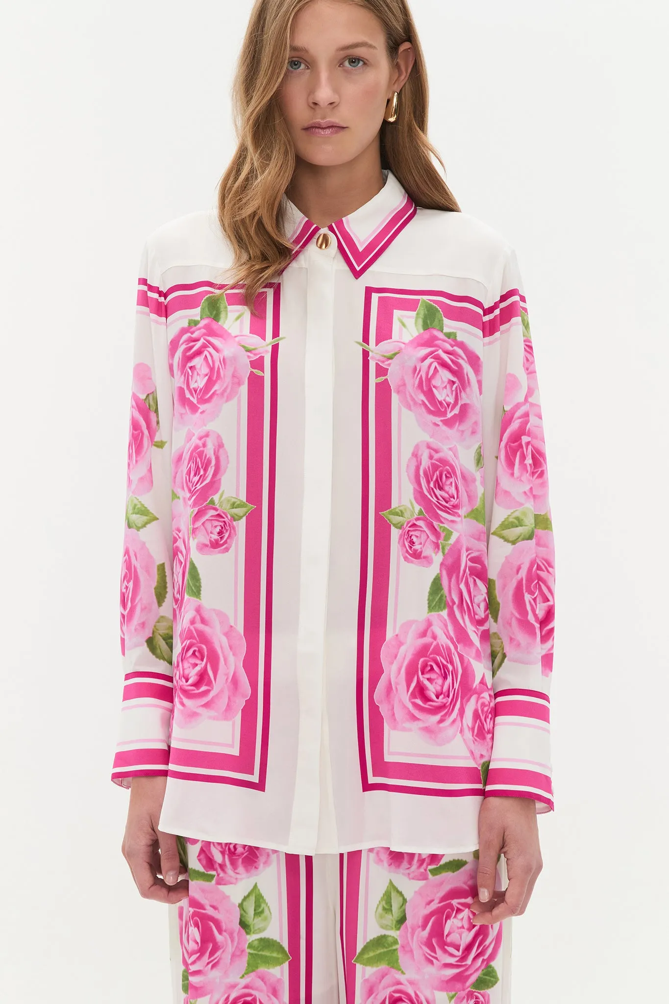 Atomic Silk Shirt sold by Aje product image thumbnail 4