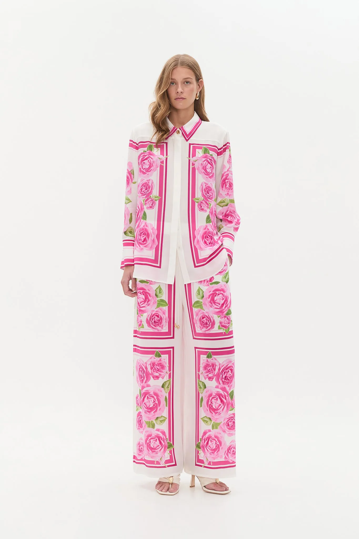 Atomic Silk Relaxed Pant sold by Aje