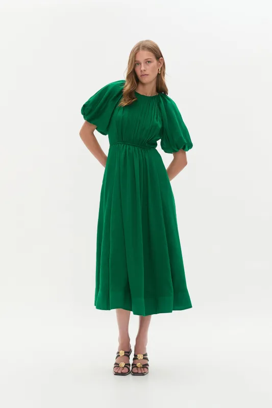 Nova Pleated Midi Dress | Parallel